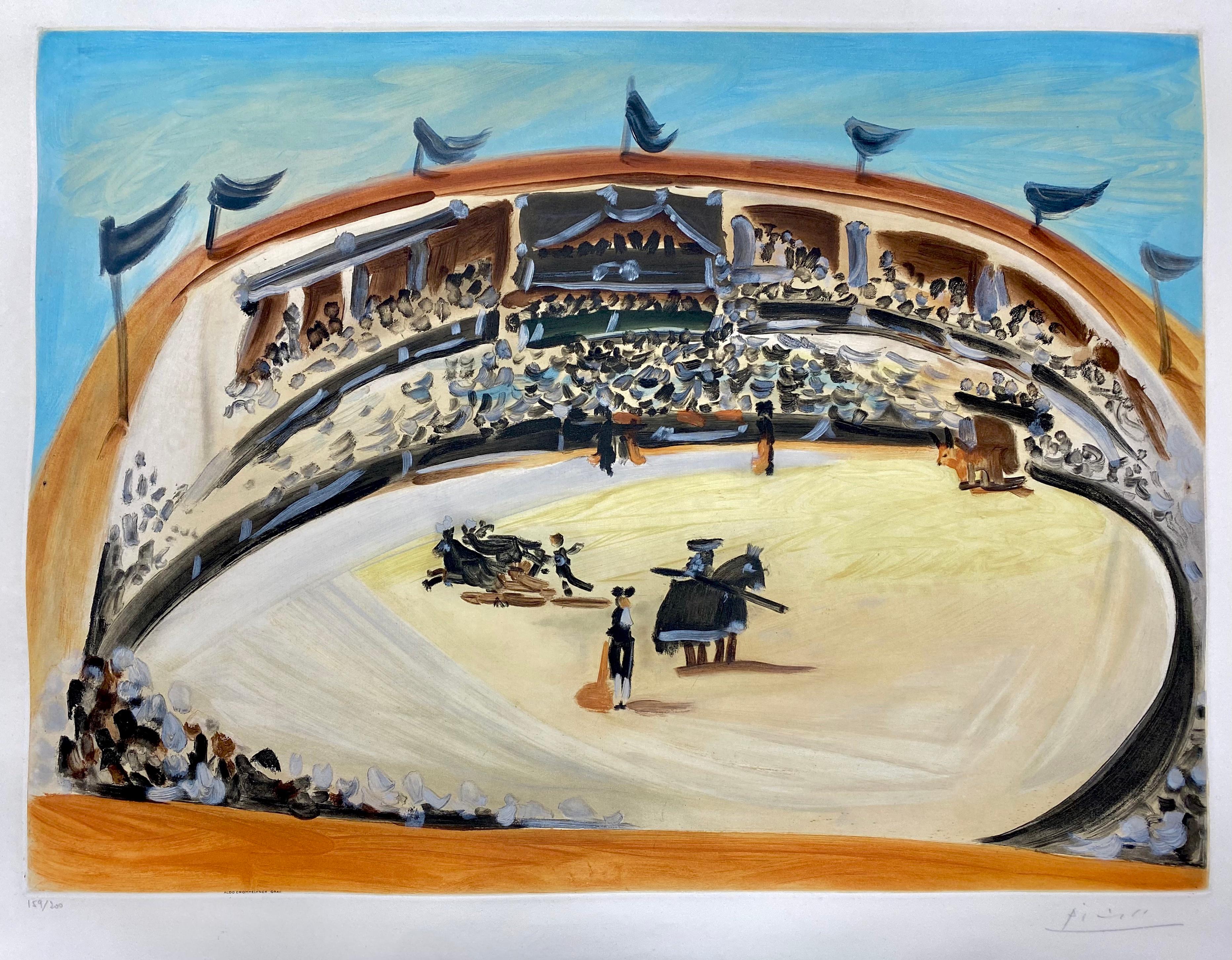 Pablo Picasso Figurative Print - La Corrida