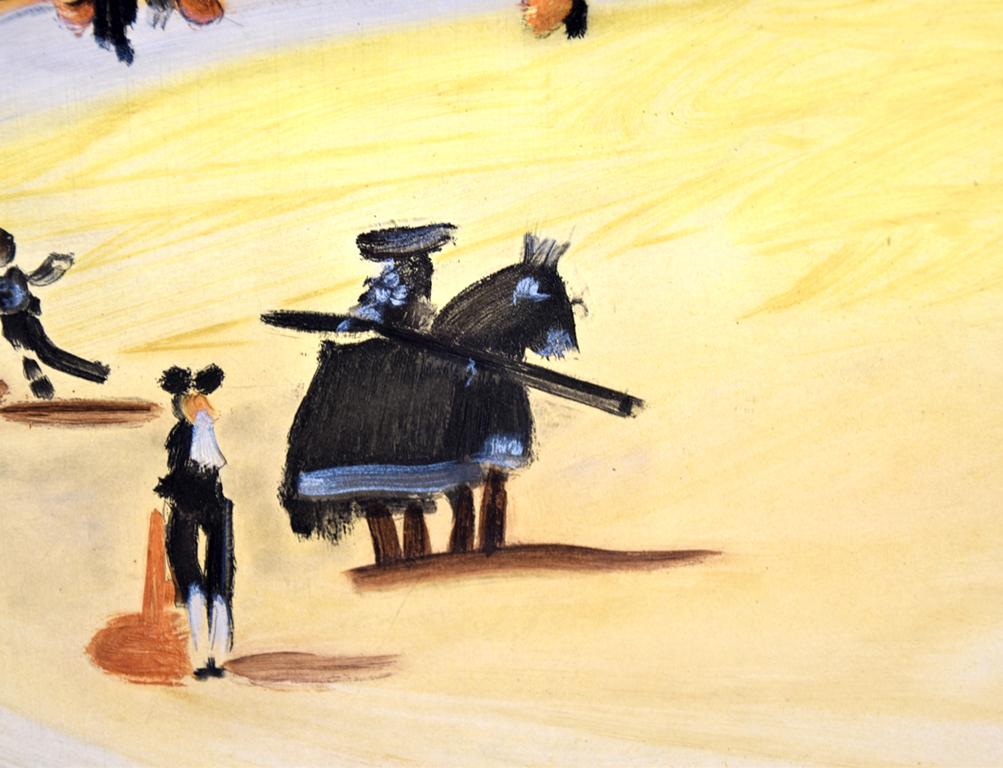La Corrida (The Bullfight), 1956 - Beige Figurative Print by Pablo Picasso