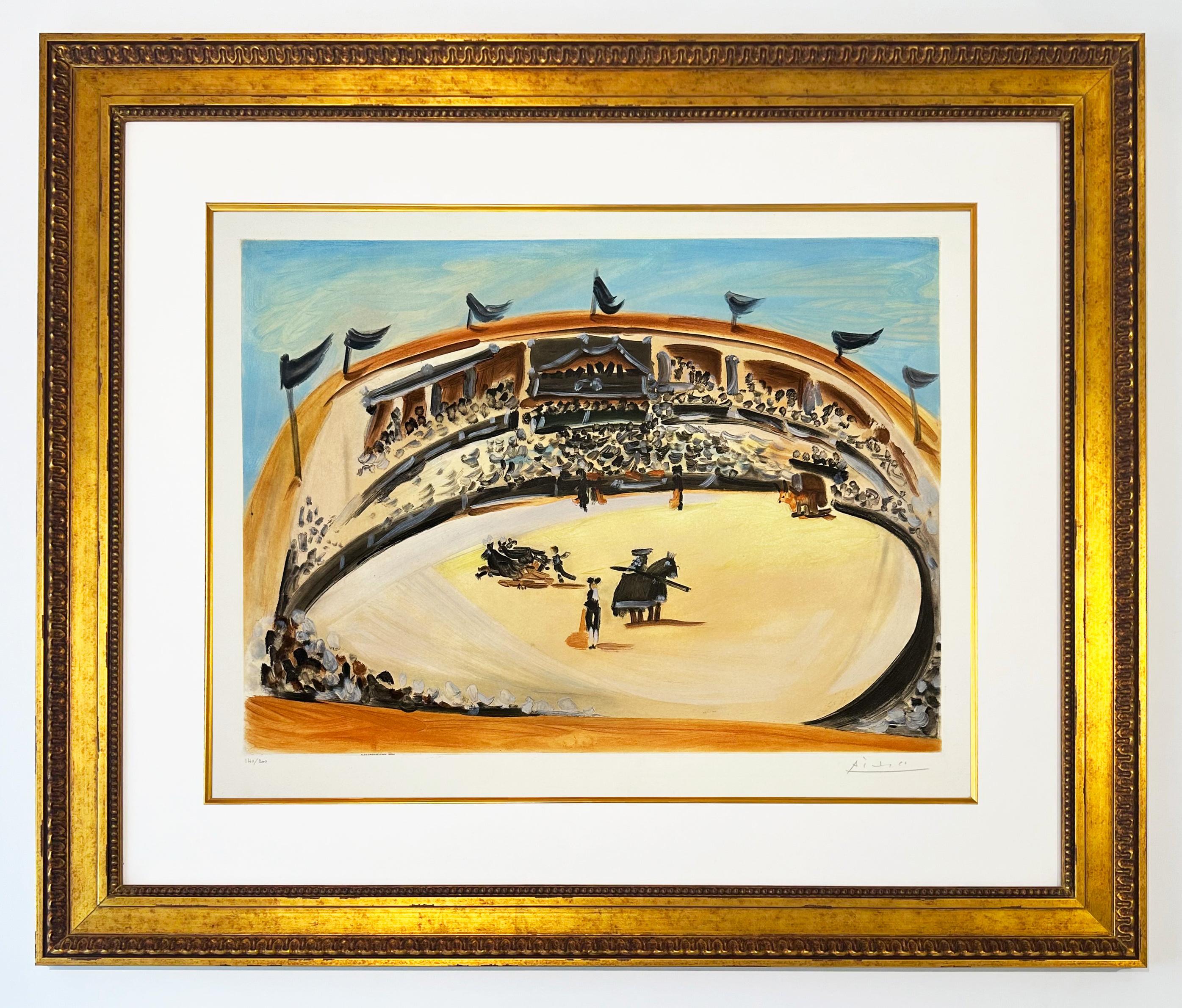 La Corrida (The Bullfight) - Print by Pablo Picasso