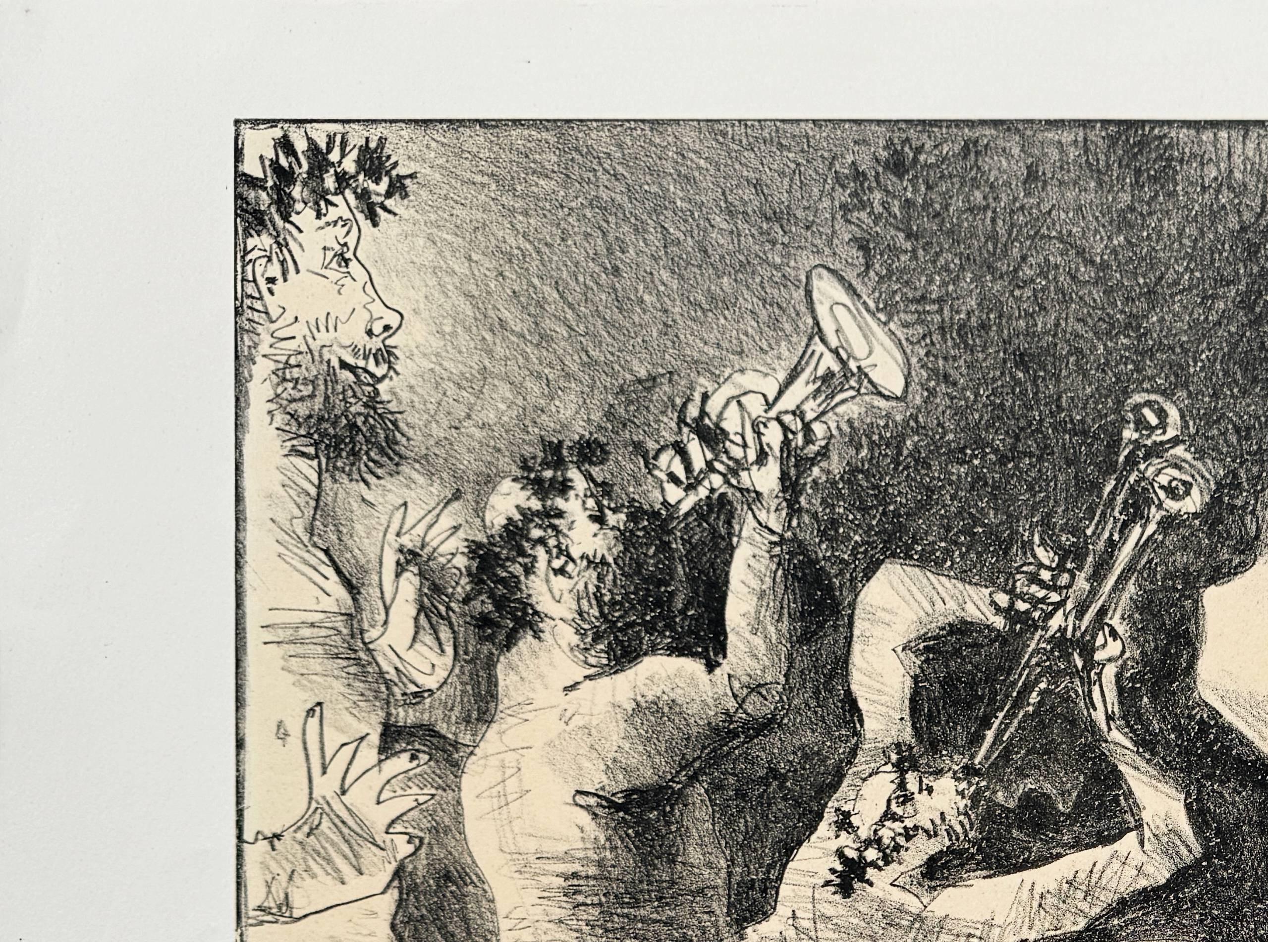 La Danse des Faunes - Modern Print by Pablo Picasso