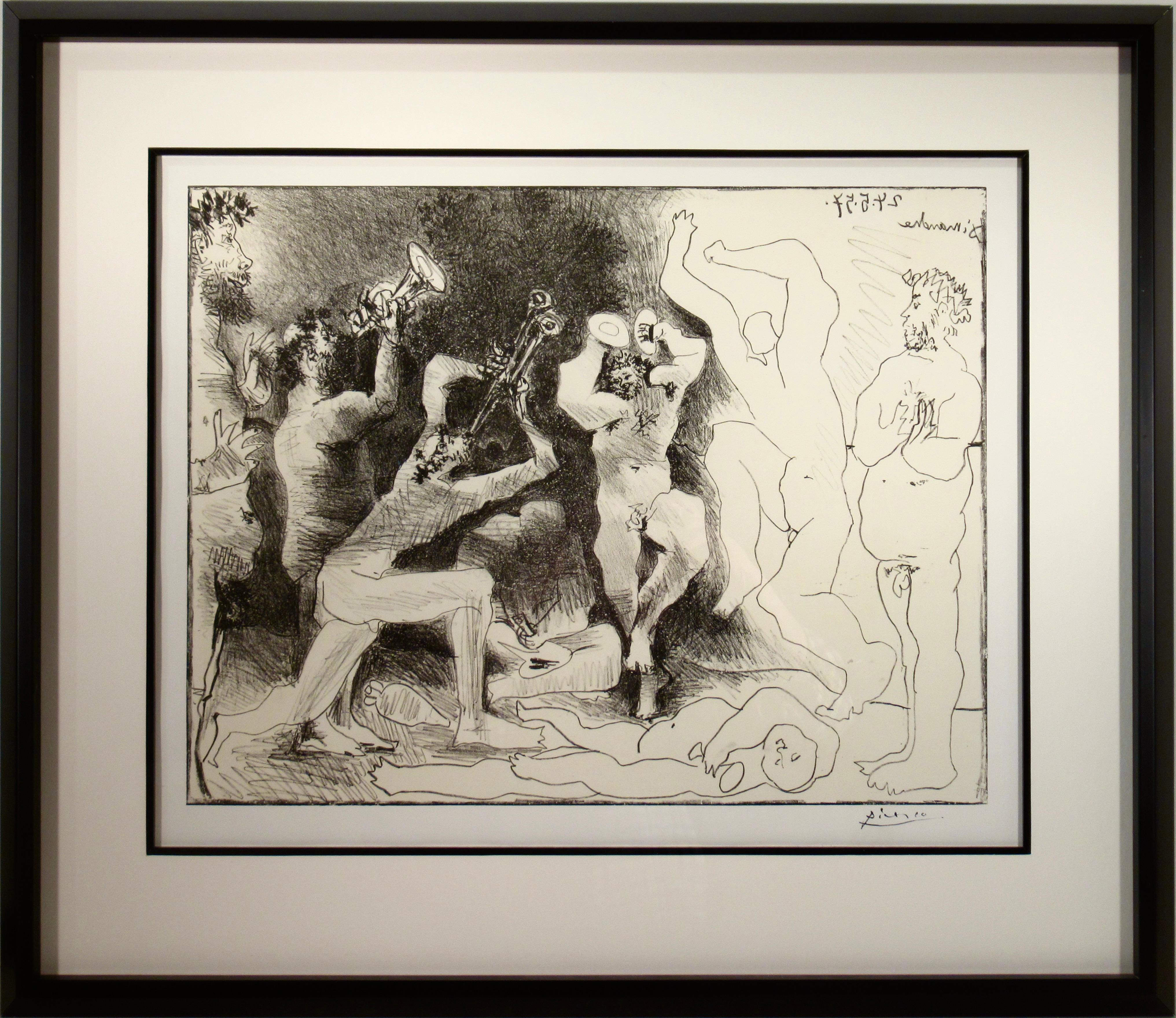 Pablo Picasso Abstract Print - La Danse des Faunes