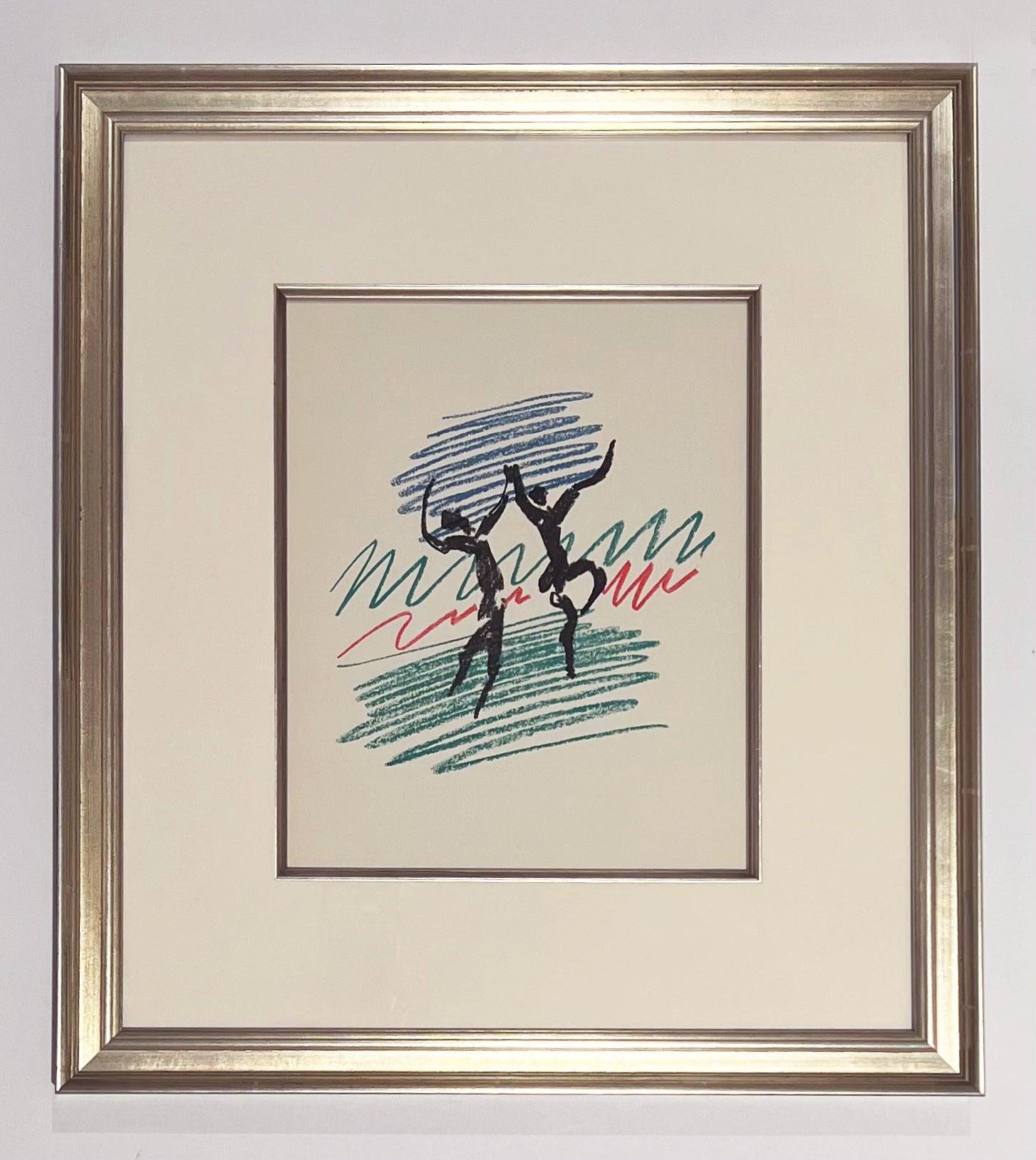 La Danse, frontispiece from Picasso Lithographe III  - Print by Pablo Picasso