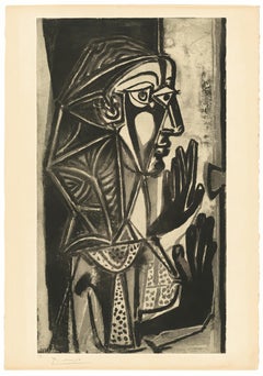 Pablo Picasso: La Femme a la Fenêtre (Bloch 695)