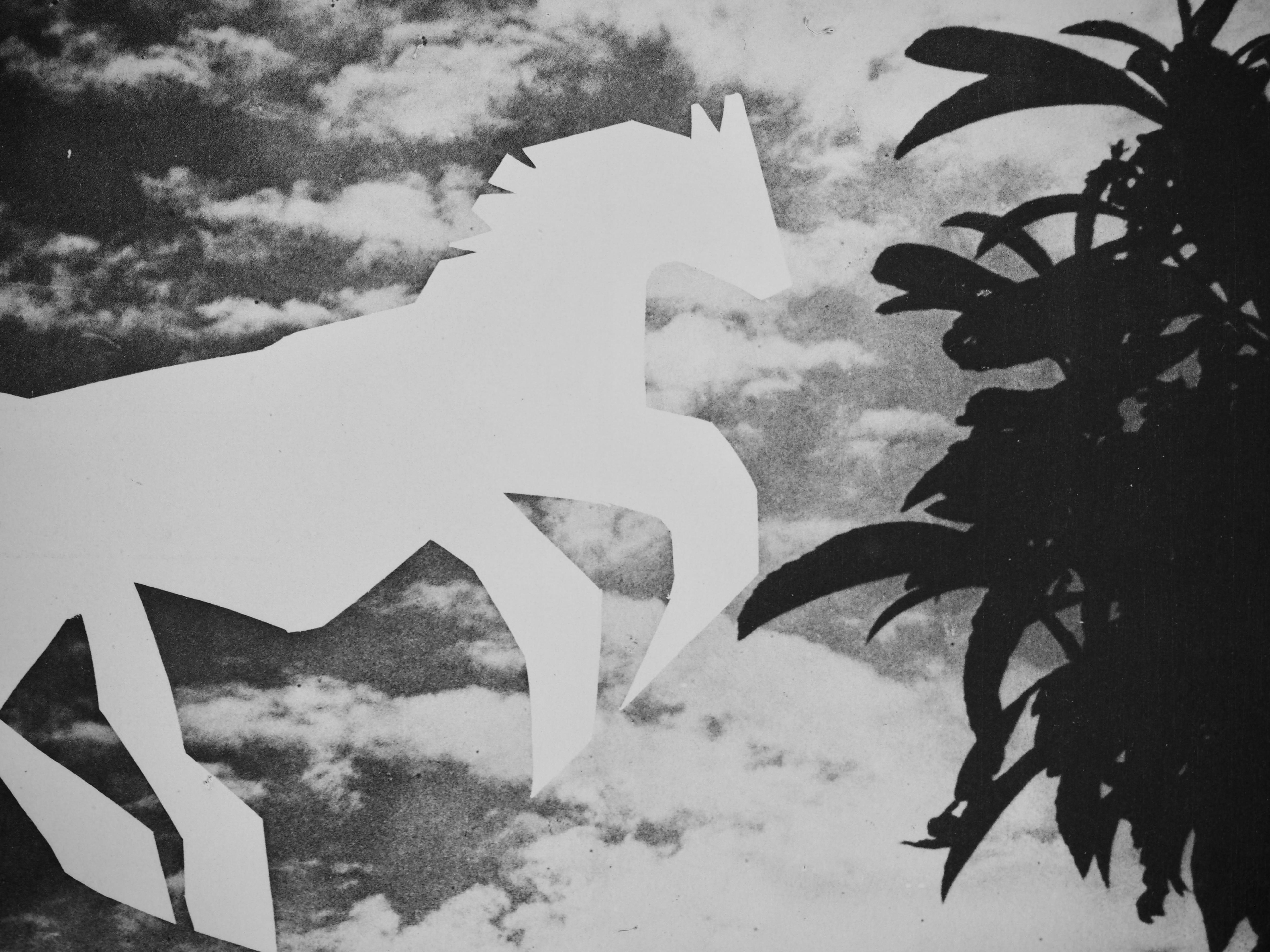 La femme au cheval (Cramer 115), Diurnes - Black Figurative Print by Pablo Picasso