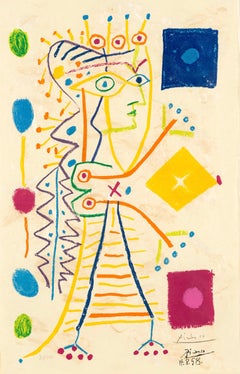 La Femme aux des (Jacqueline), Pablo Picasso
