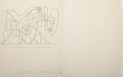 La Fosse Commune, Etching by Pablo Picasso