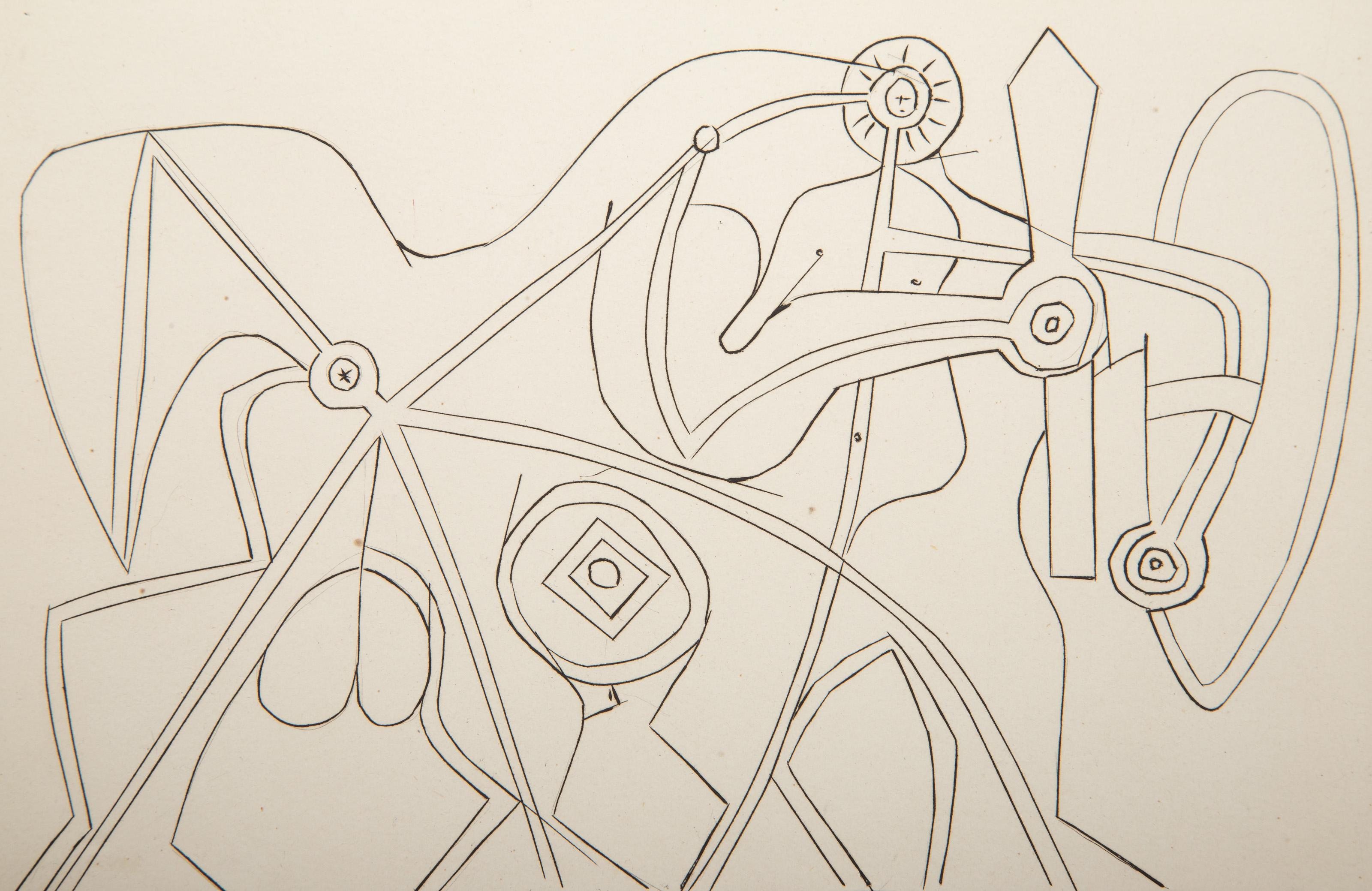 La Fosse Commune, Etching by Pablo Picasso For Sale 2