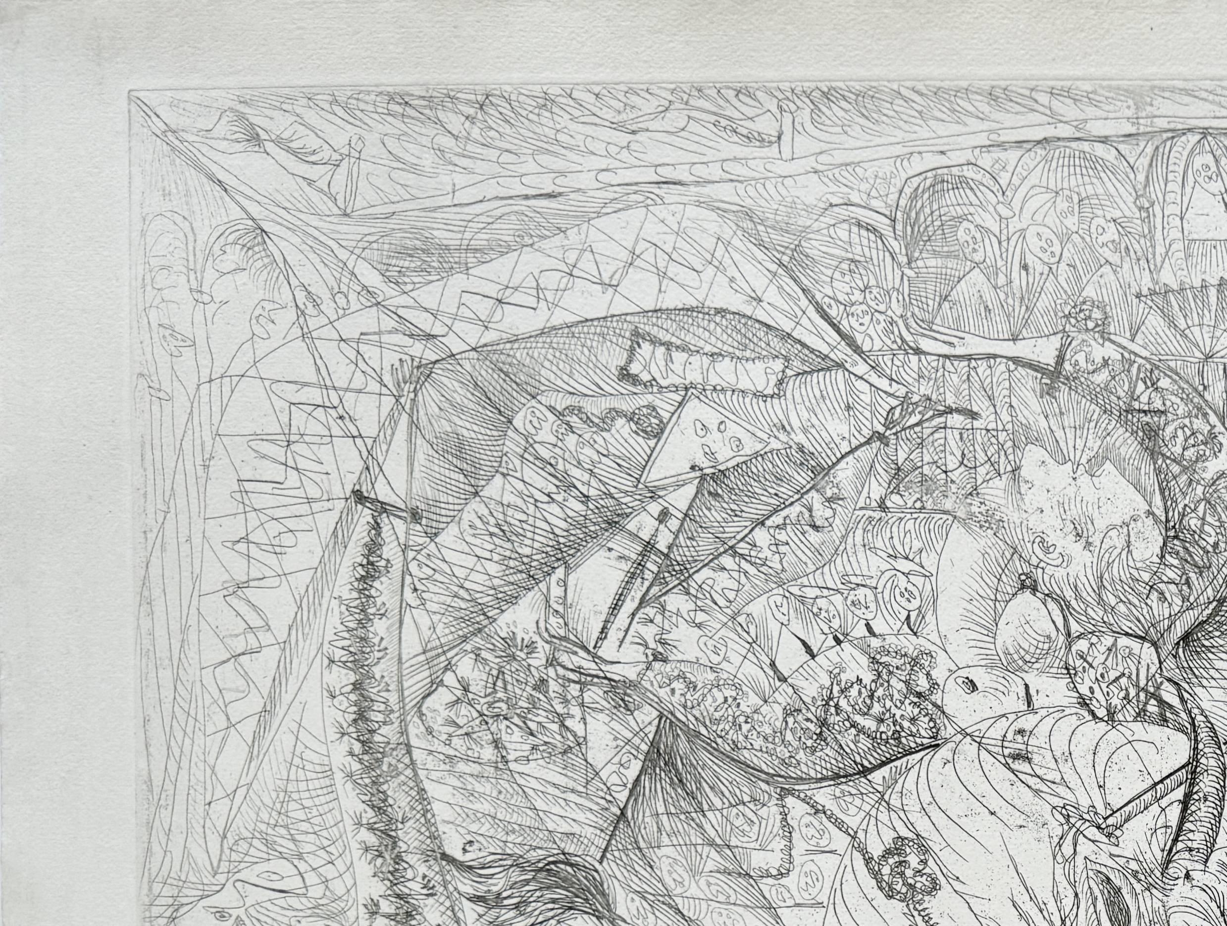 La Grande Corrida – Print von Pablo Picasso