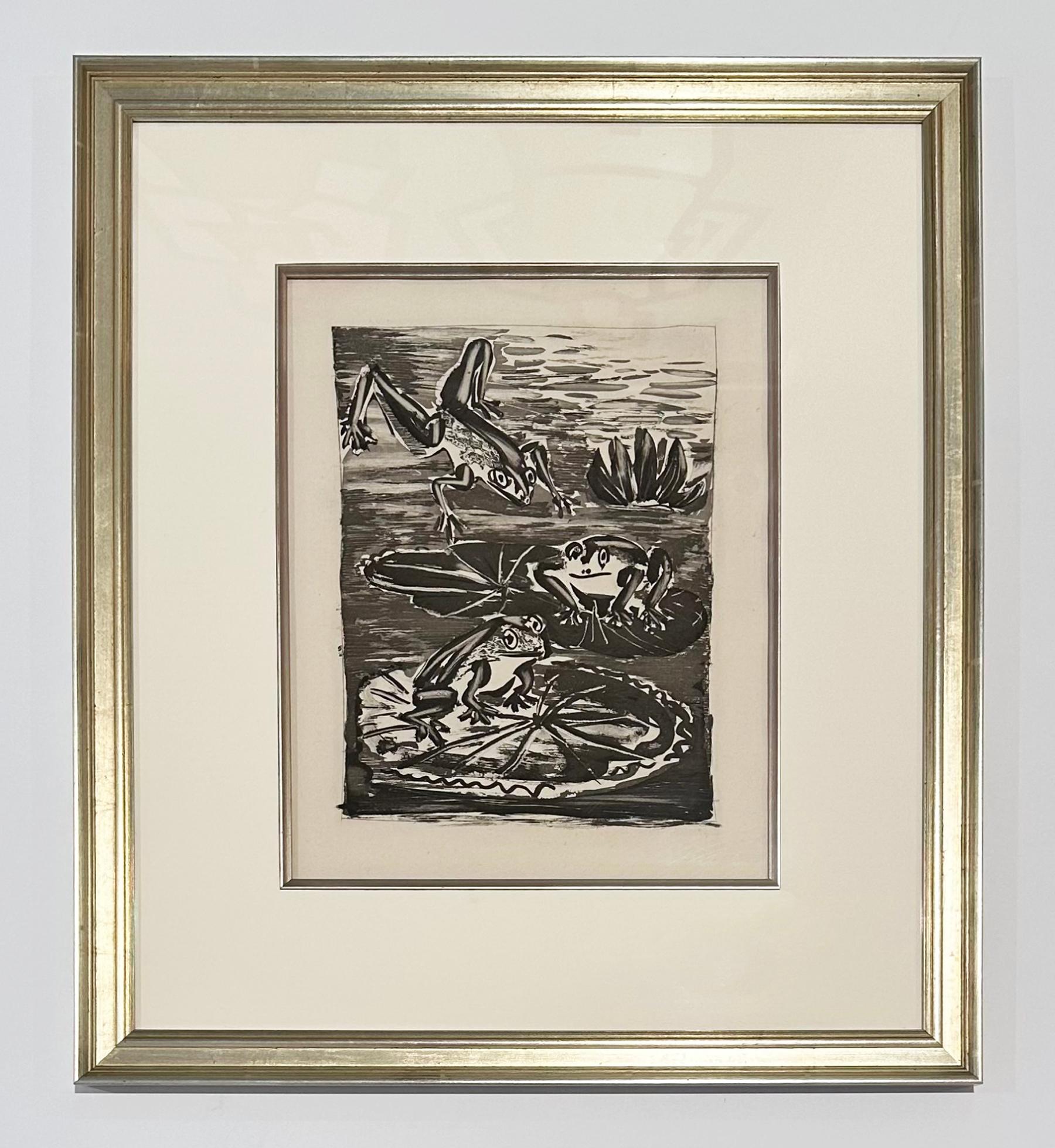 La Grenouille (La rana), da L'Histoire Naturelle di Buffon - Print di Pablo Picasso
