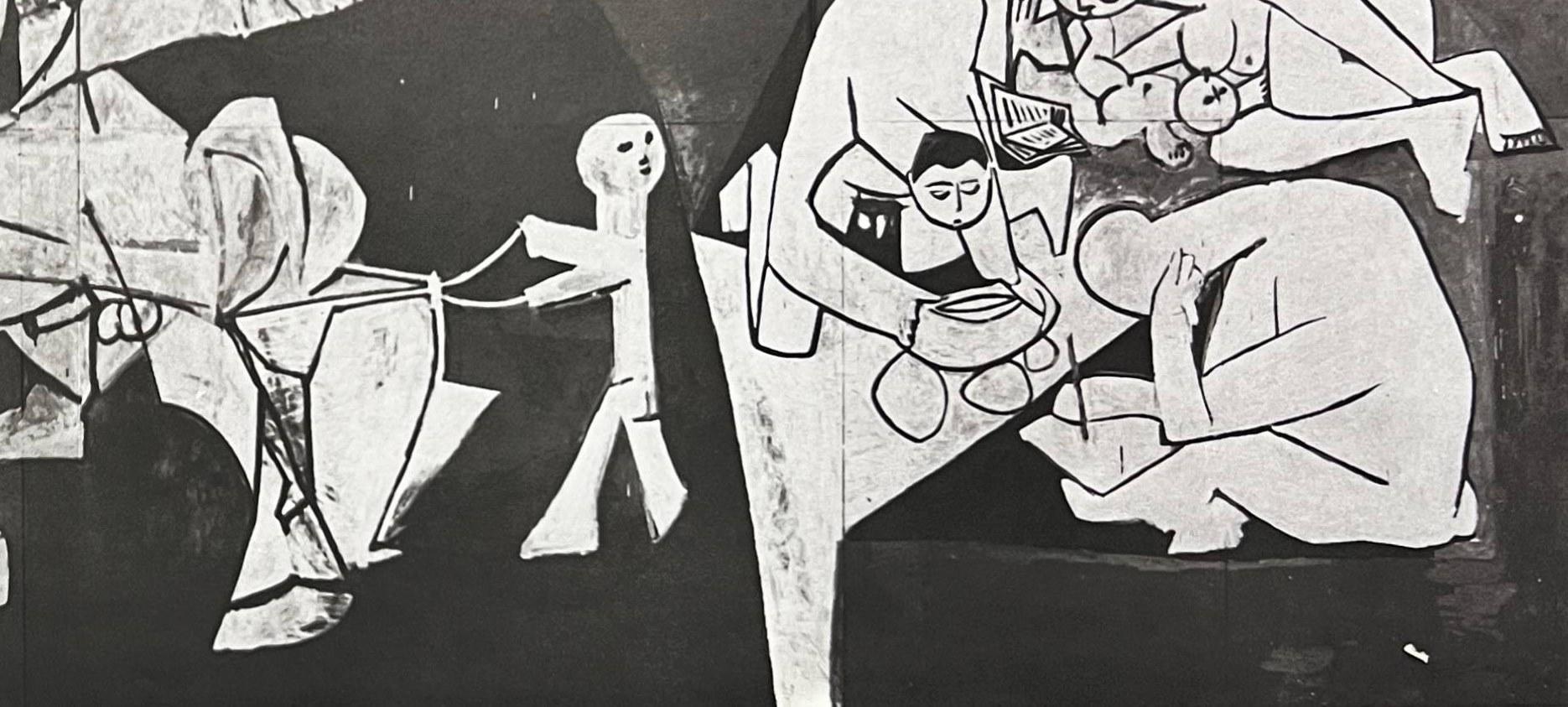 La Guerre et la Paix Collotype, Collotyp – Print von Pablo Picasso