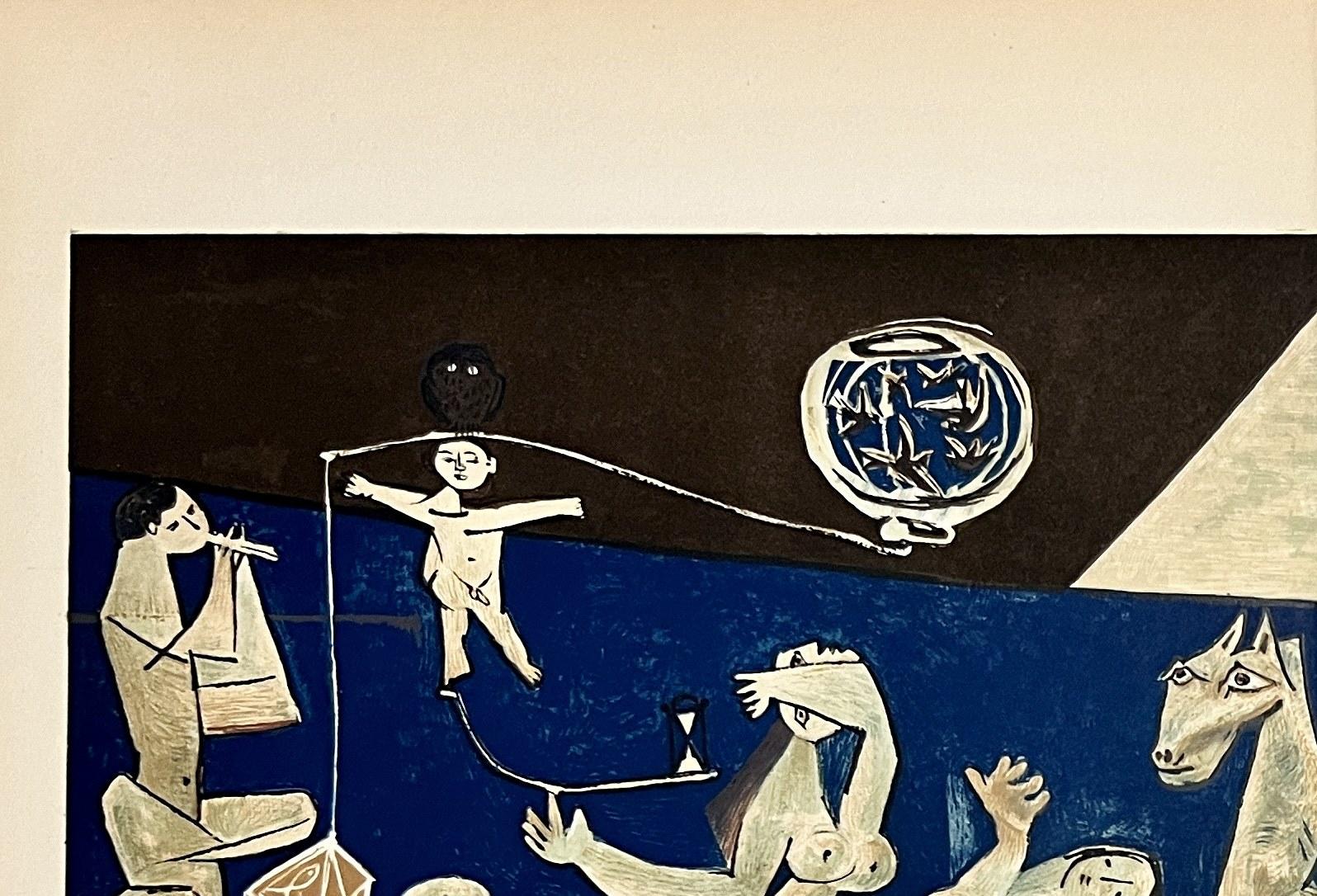 La Guerre et la Paix - Print by Pablo Picasso