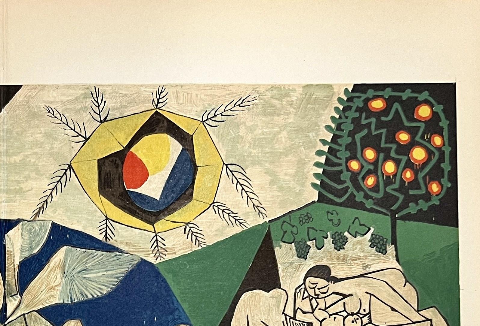 La Guerre et la Paix - Modern Print by Pablo Picasso