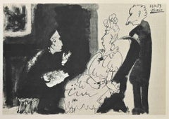 La Lecture - Grabado (after) Pablo Picasso -1959