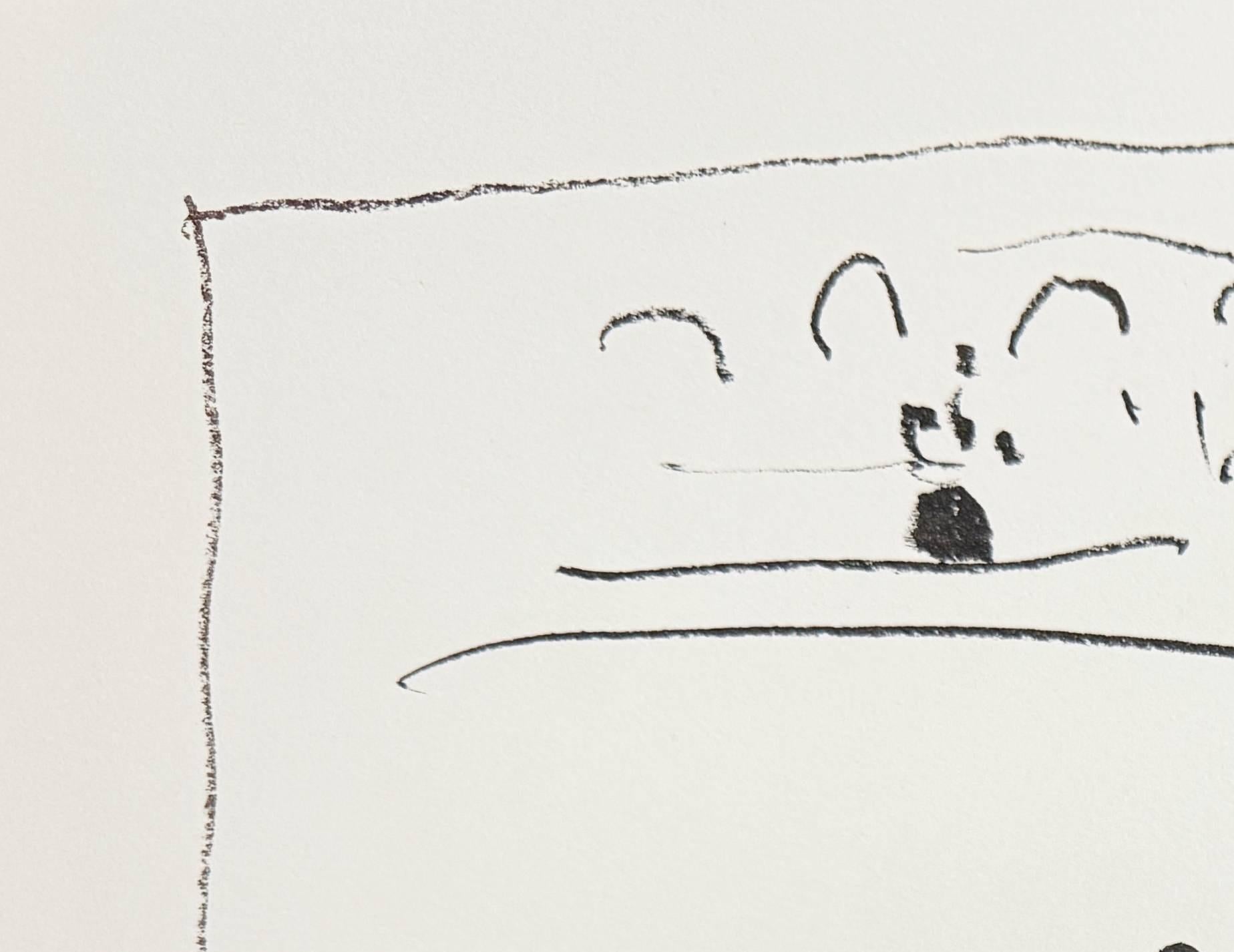 La Pique - Print by Pablo Picasso