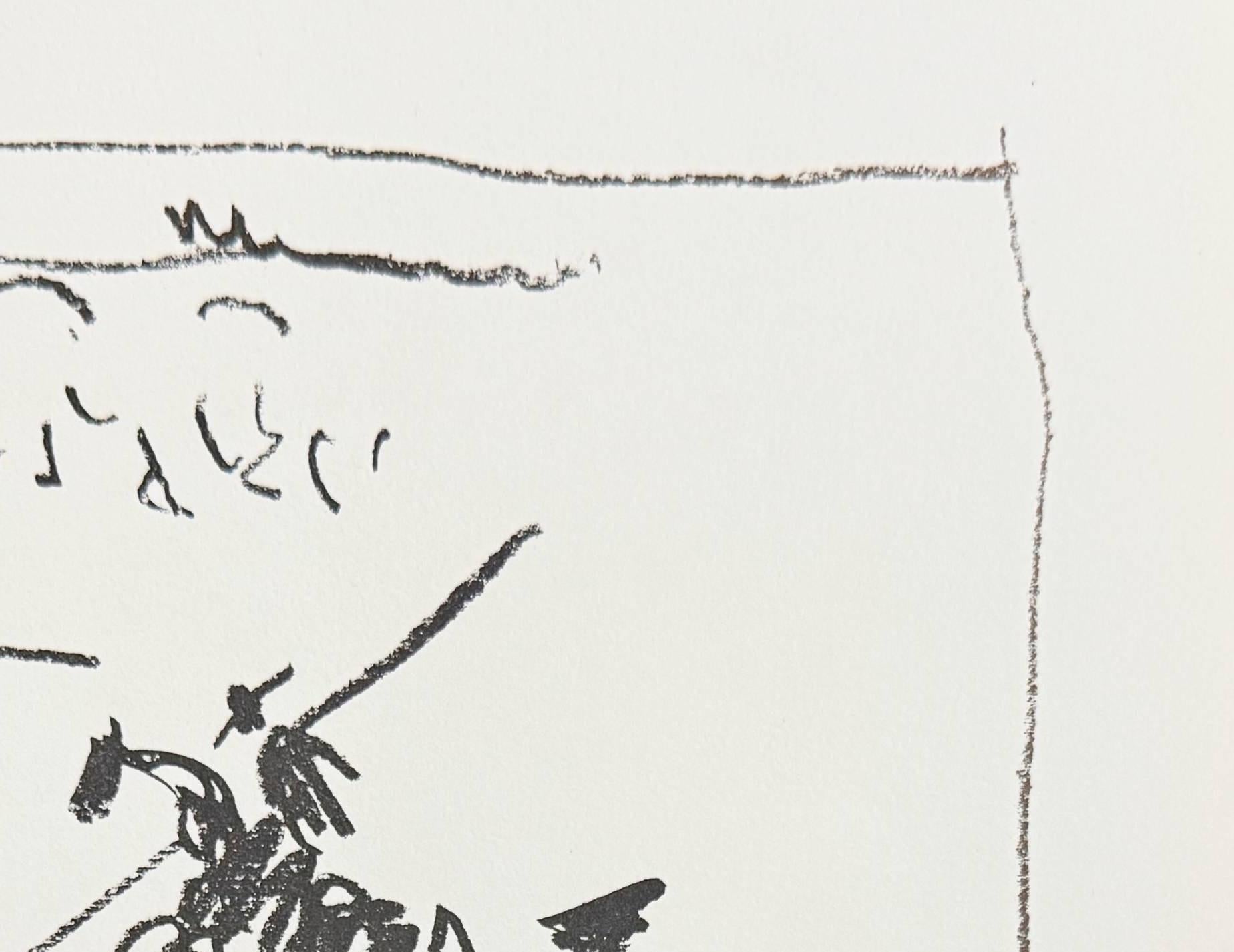 La Pique - Modern Print by Pablo Picasso