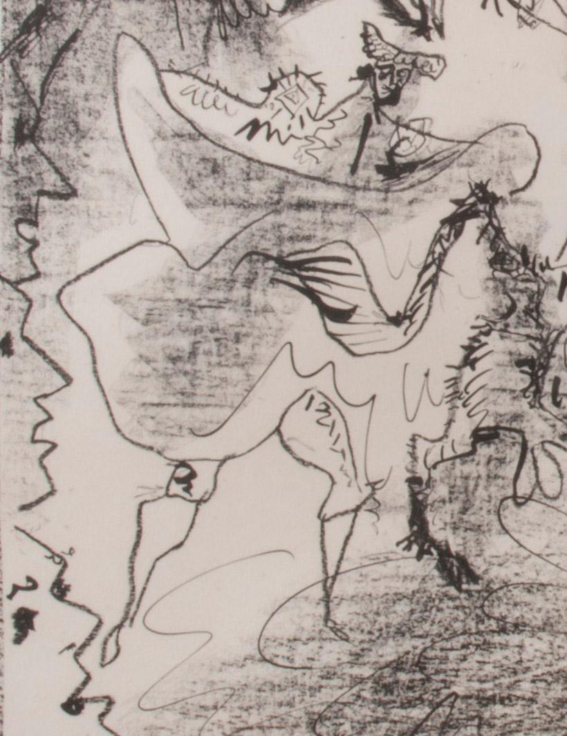 La Pique (The Pike) - French School Print by Pablo Picasso