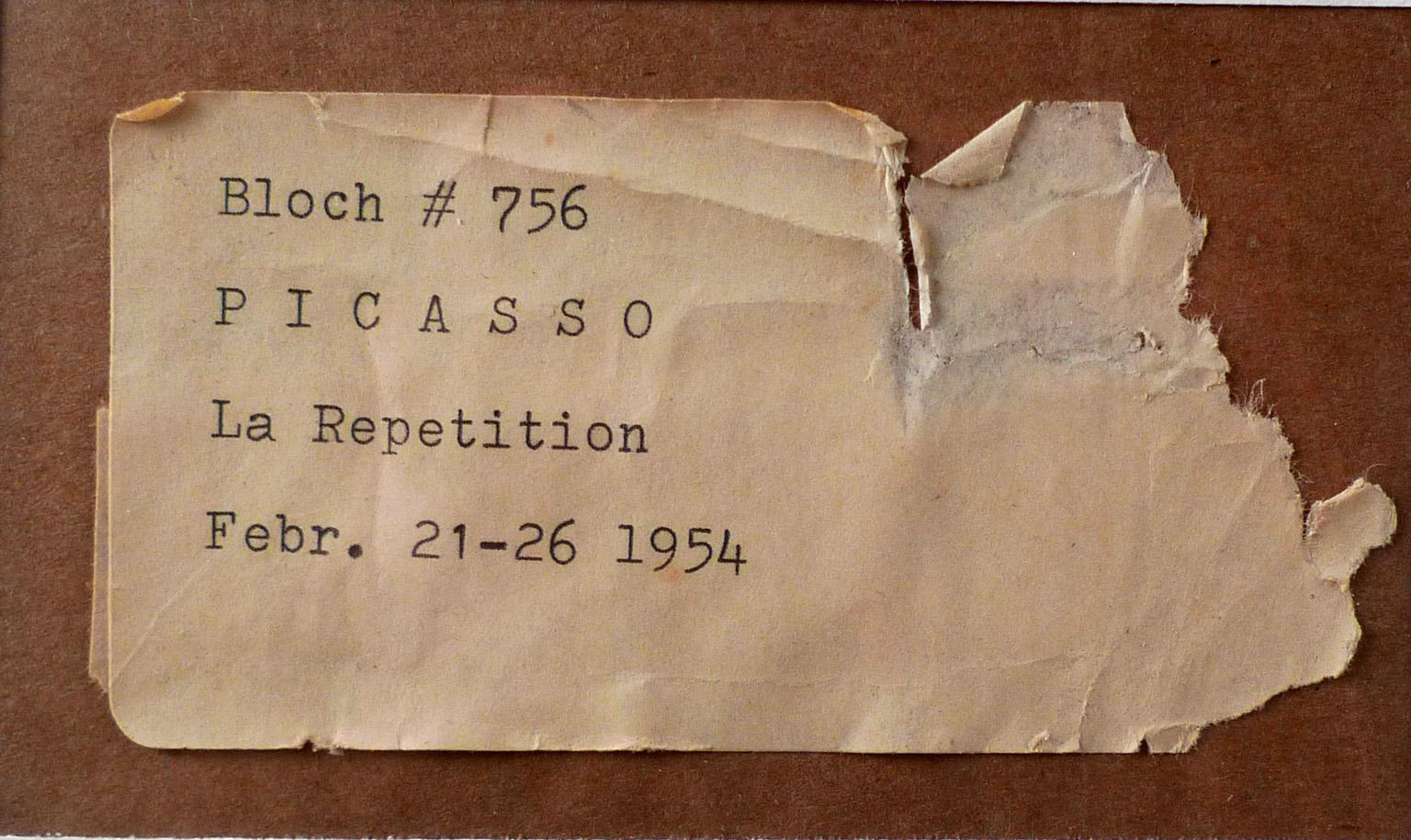 La Répétition (B. 756; M. 252) For Sale 7
