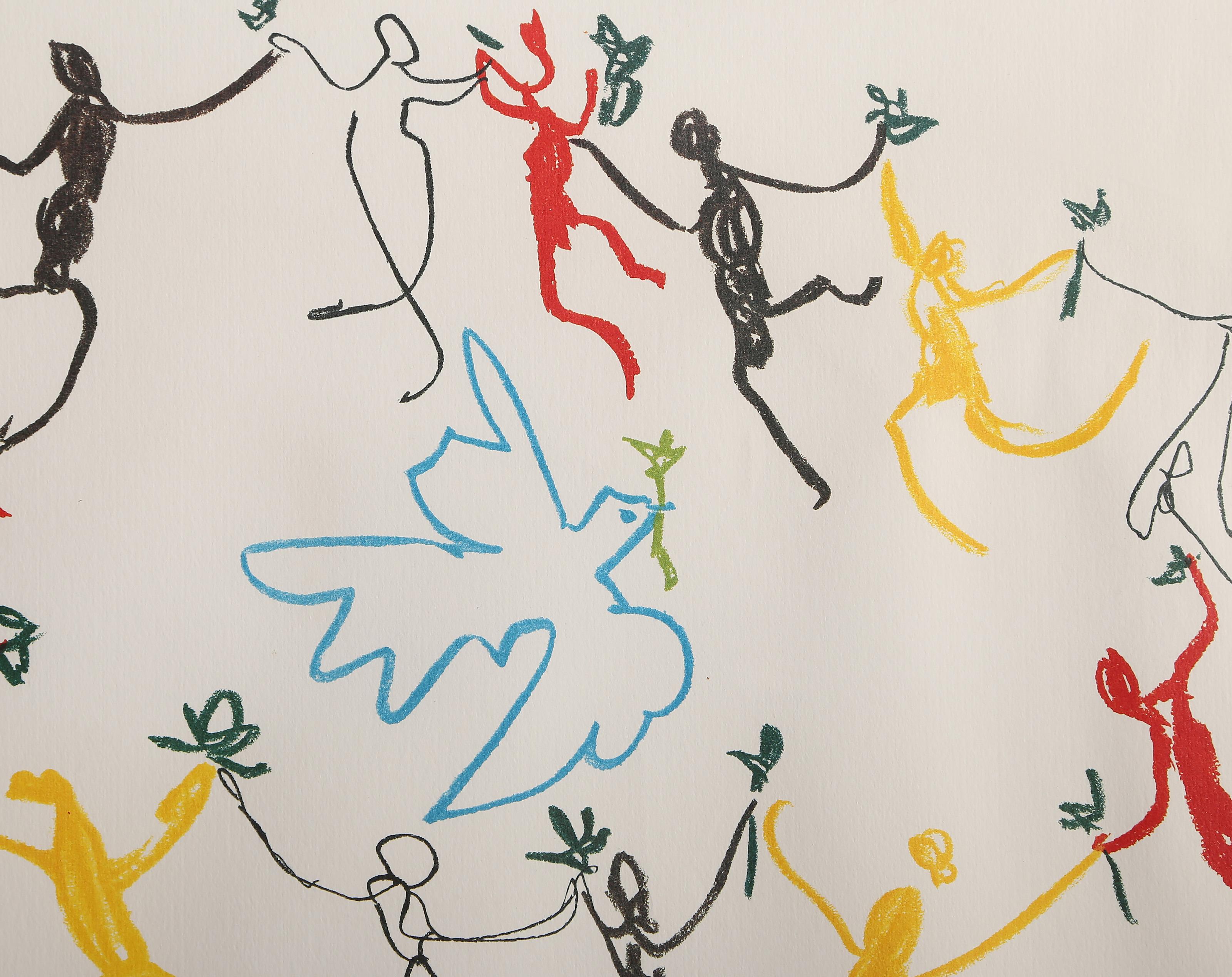 La Ronde de la Jeunesse, Litografía moderna (after) Pablo Picasso en venta 1