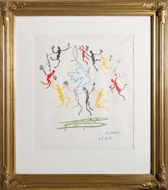 La Ronde de la Jeunesse, lithographie moderne d'après Pablo Picasso