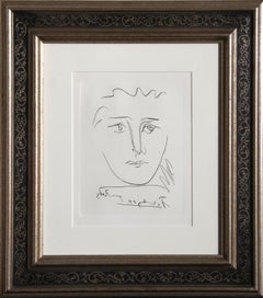 L’Age de Soleil (Pour Roby), Cubist Etching by Pablo Picasso