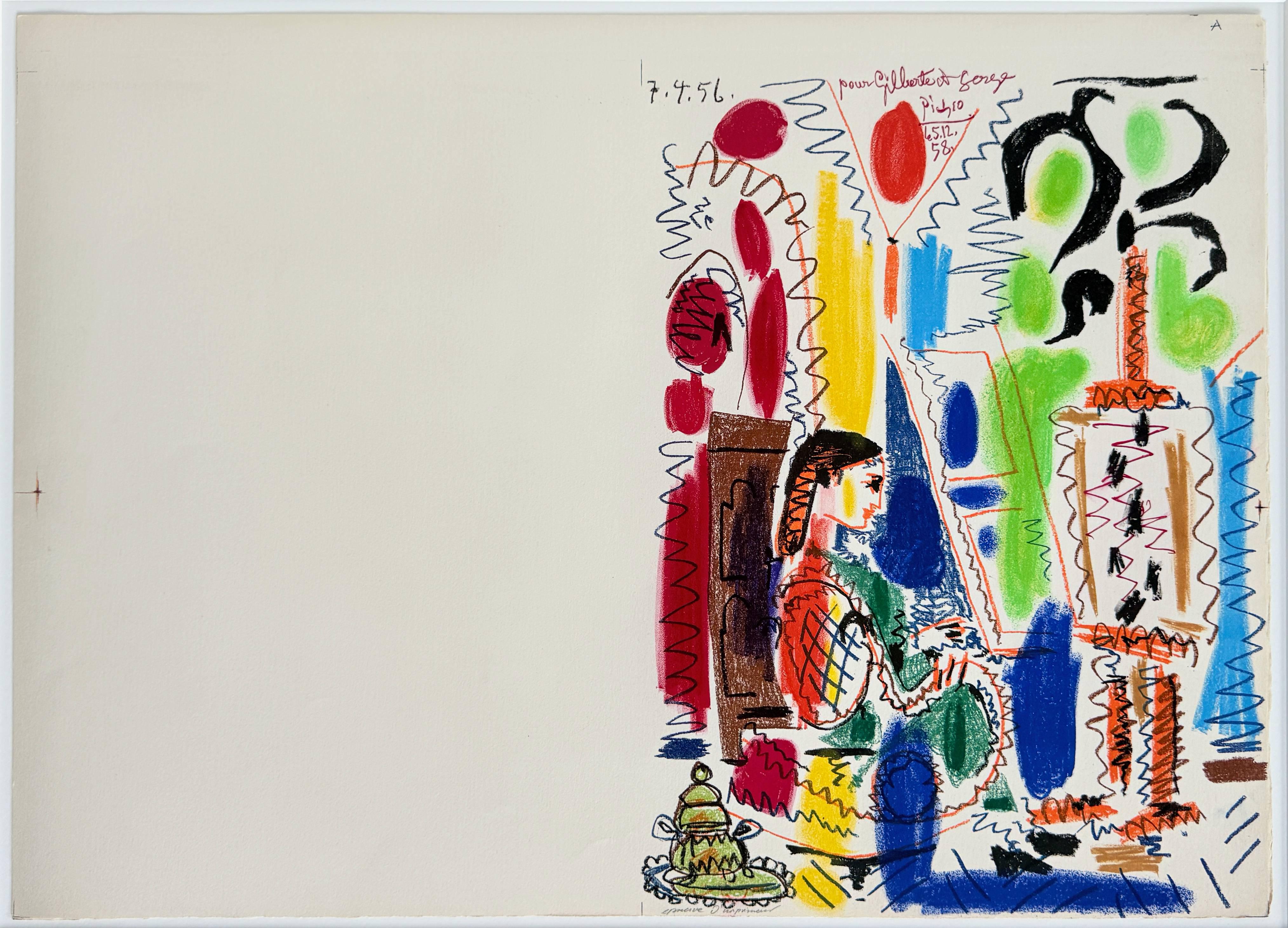 L'Atelier de Cannes (Moderne), Print, von Pablo Picasso