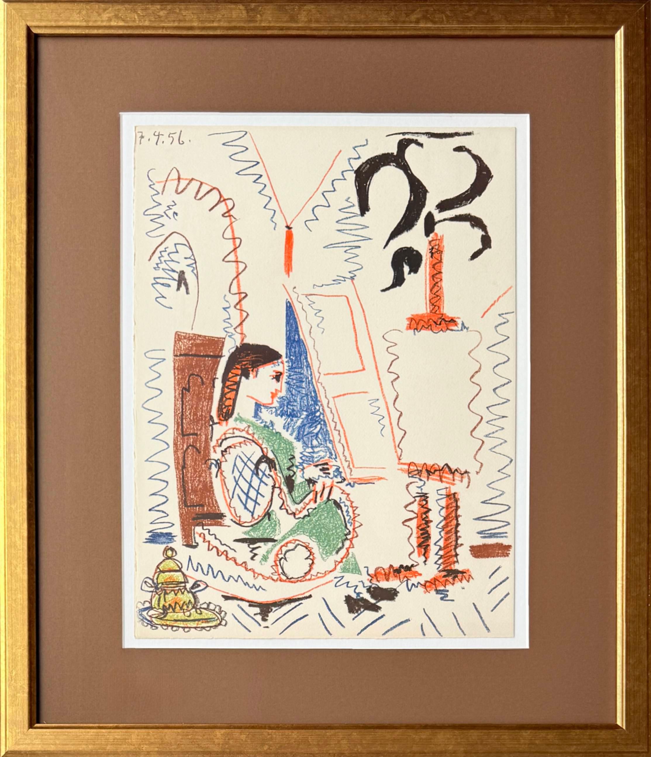 The Cannes Studio, Original Lithograph, Modern, 1956, Excellent