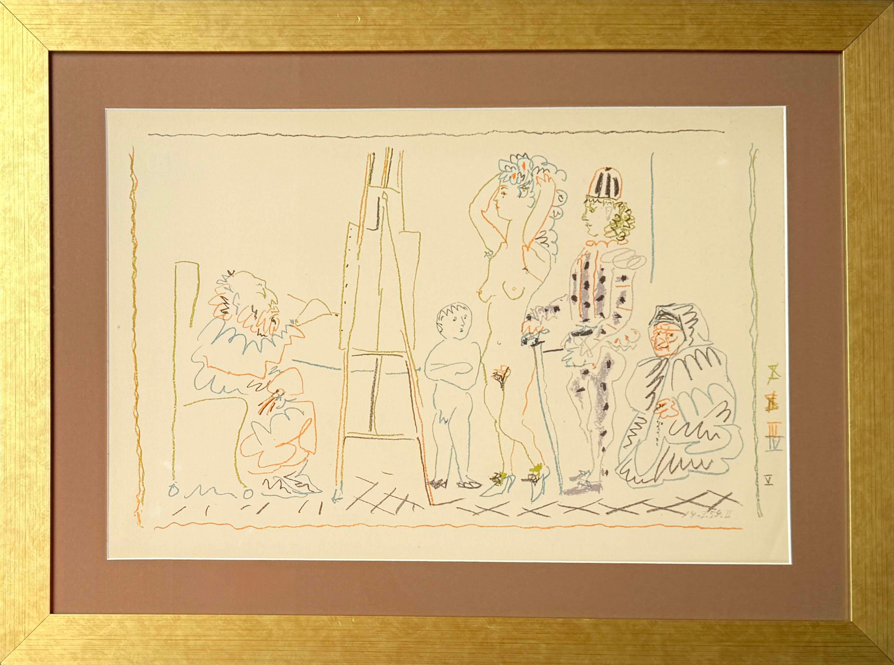 L'atelier du vieux peintre