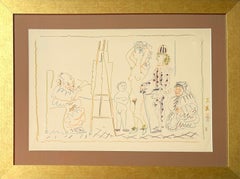 L'atelier du vieux peintre