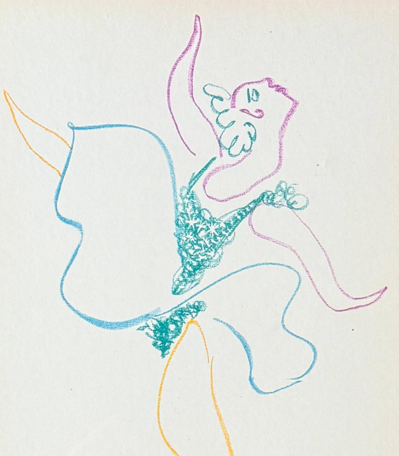 Le Ballet - Beige Figurative Print by Pablo Picasso