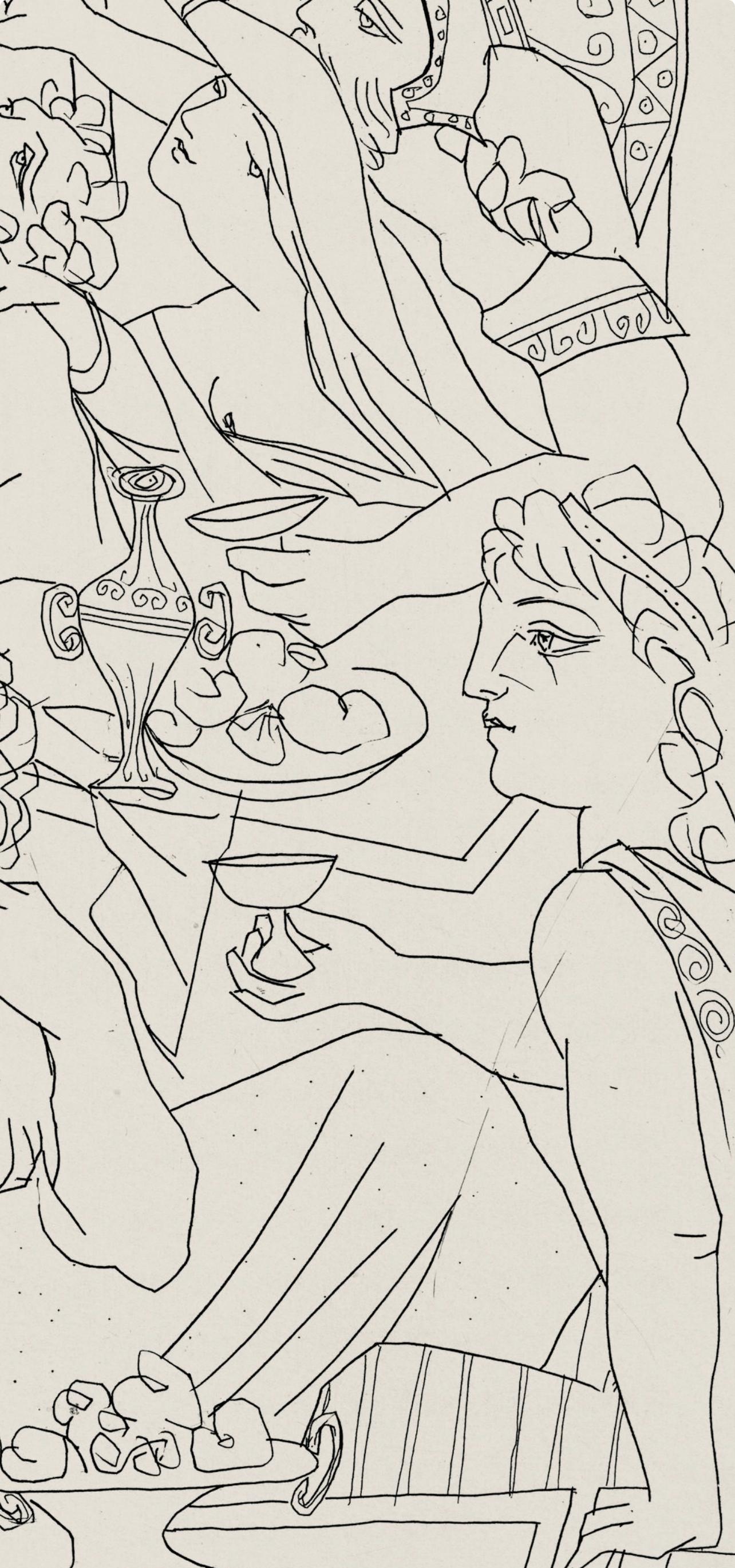 Le Banquet (Bloch 267-272; Cramer 24), Lysistrata, Pablo Picasso For Sale 5
