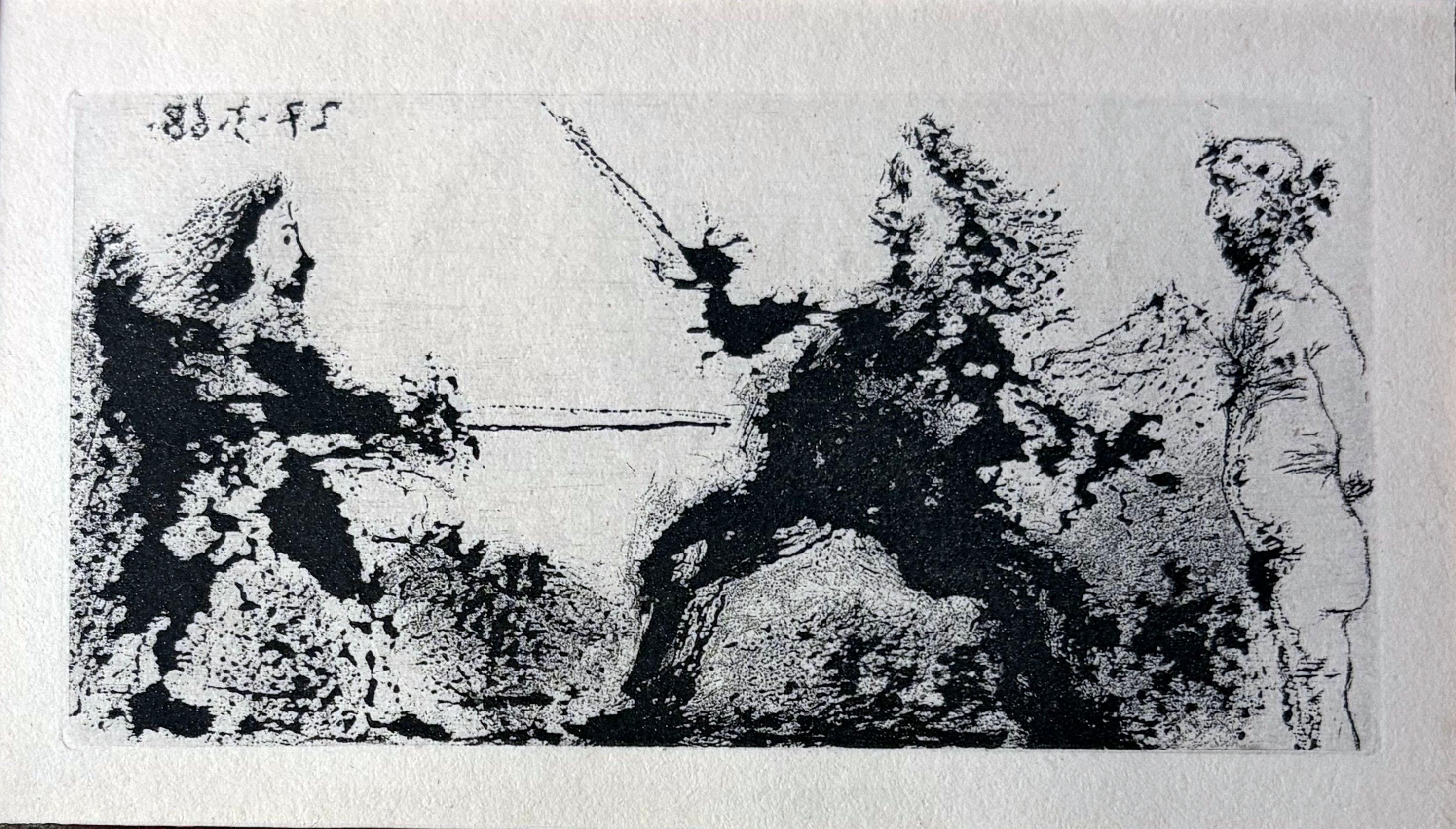 Le Celestine, etching by Pablo Picasso For Sale 1