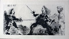 Le Celestine, etching by Pablo Picasso