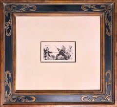 Le Celestine, etching by Pablo Picasso