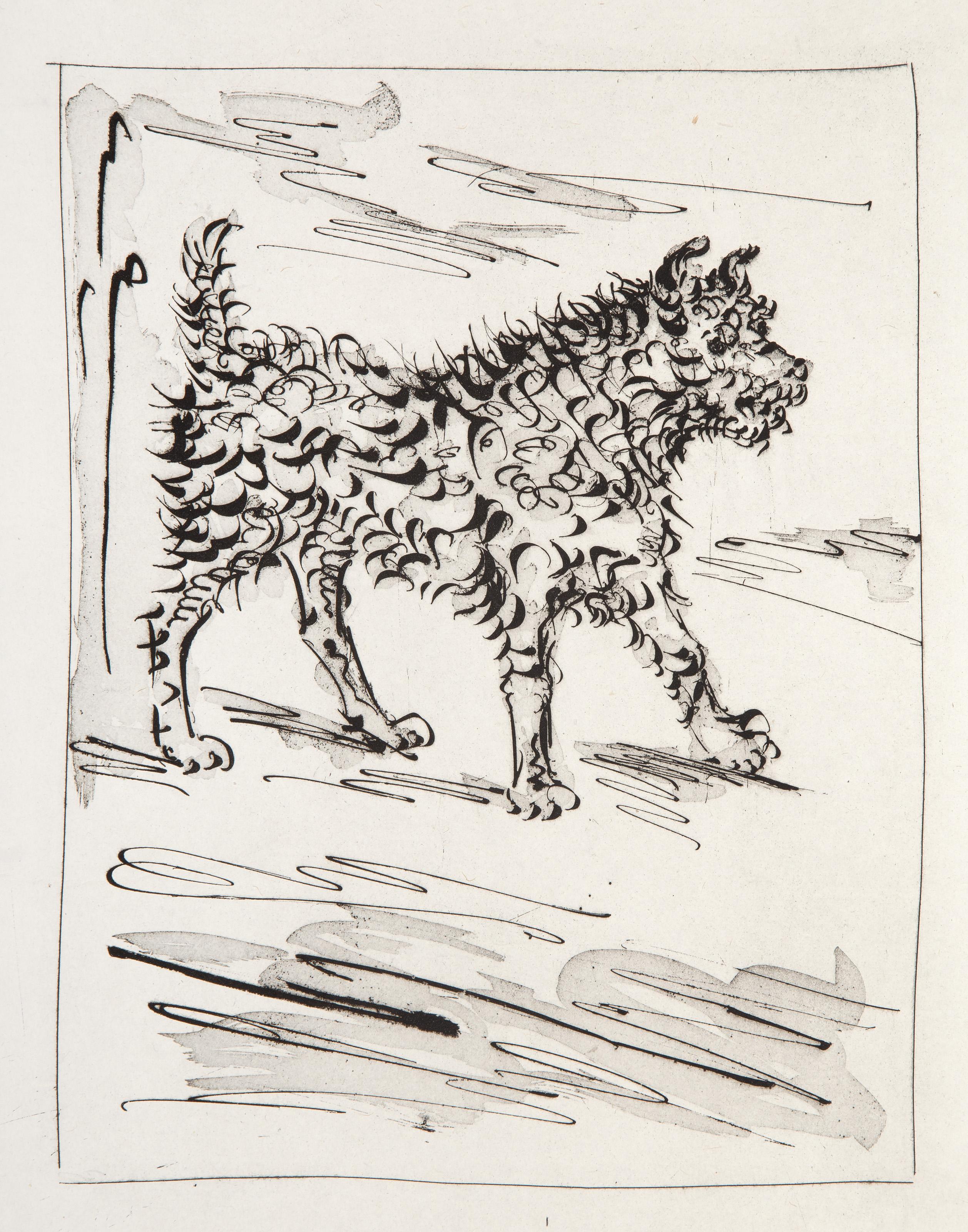le chien picasso original