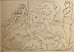 Le Cirque - From "La Suite Vollard" - Original Etching and Drypoint 1933