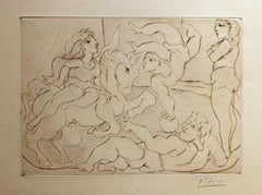 Le Cirque - From "La Suite Vollard" - Original Etching and Drypoint 1933