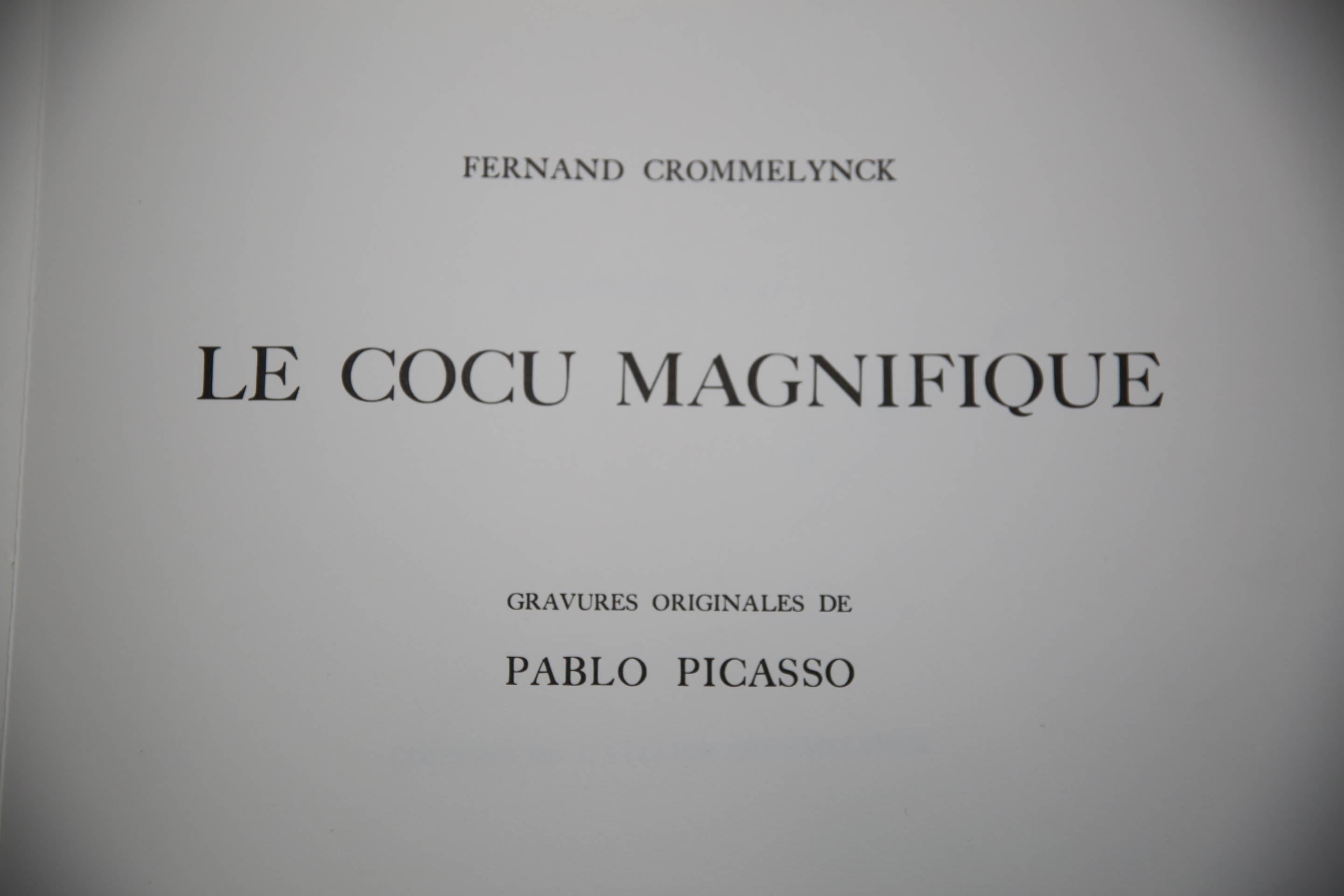 Le Cocu Magnifique -- complete illustrated book with 12 original etchings For Sale 4