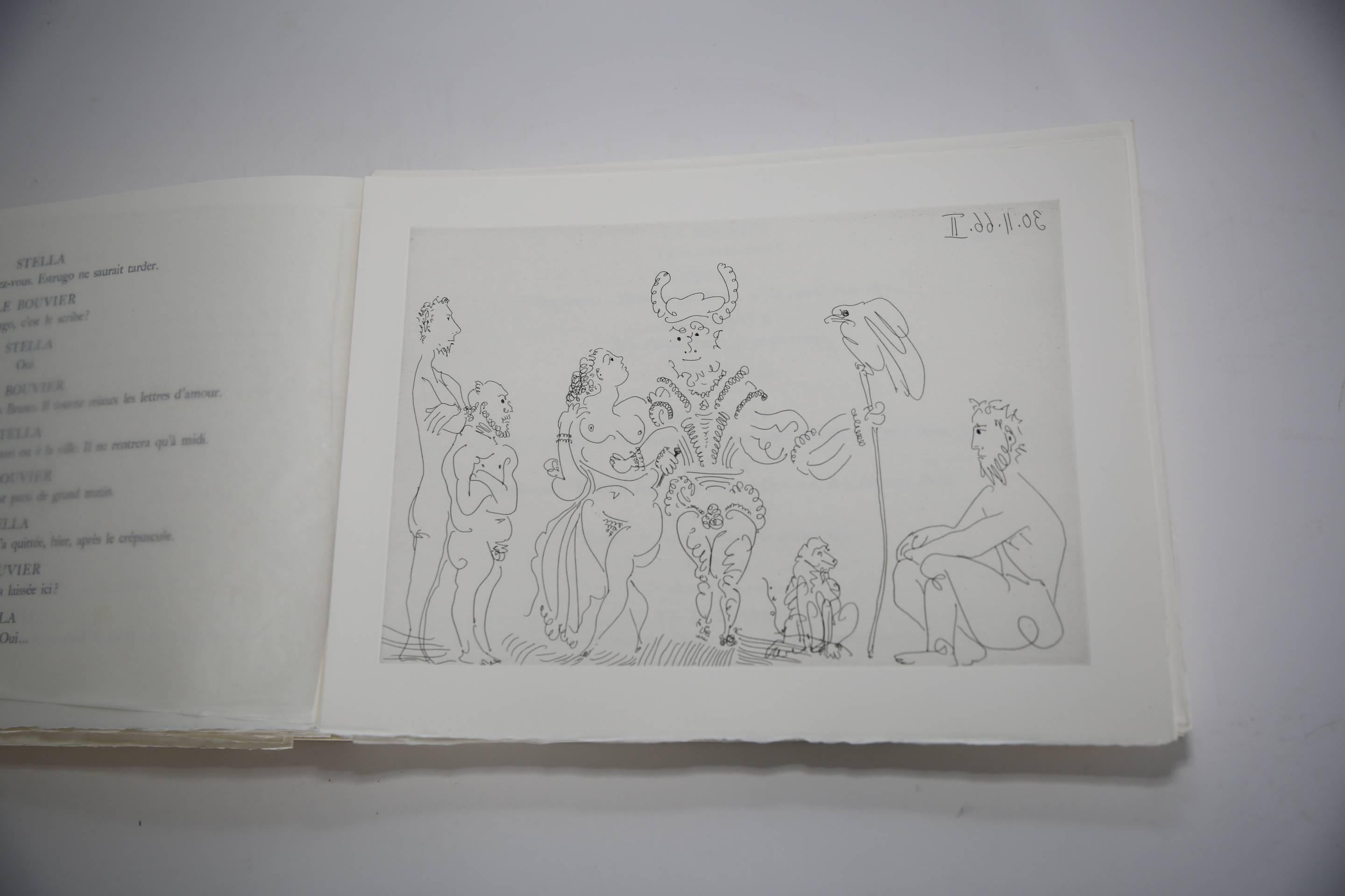 Le Cocu Magnifique -- complete illustrated book with 12 original etchings For Sale 8