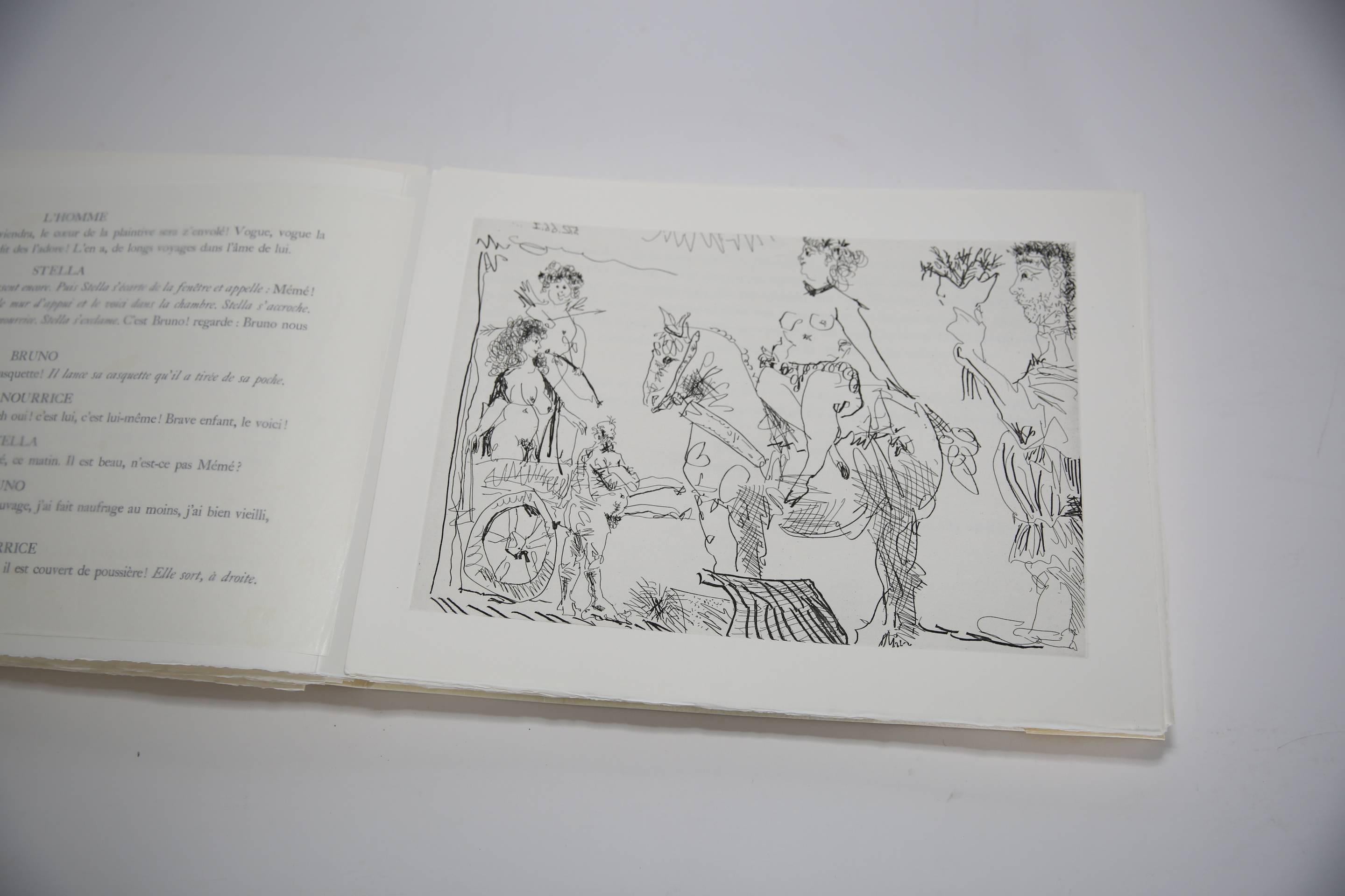 Le Cocu Magnifique -- complete illustrated book with 12 original etchings For Sale 9
