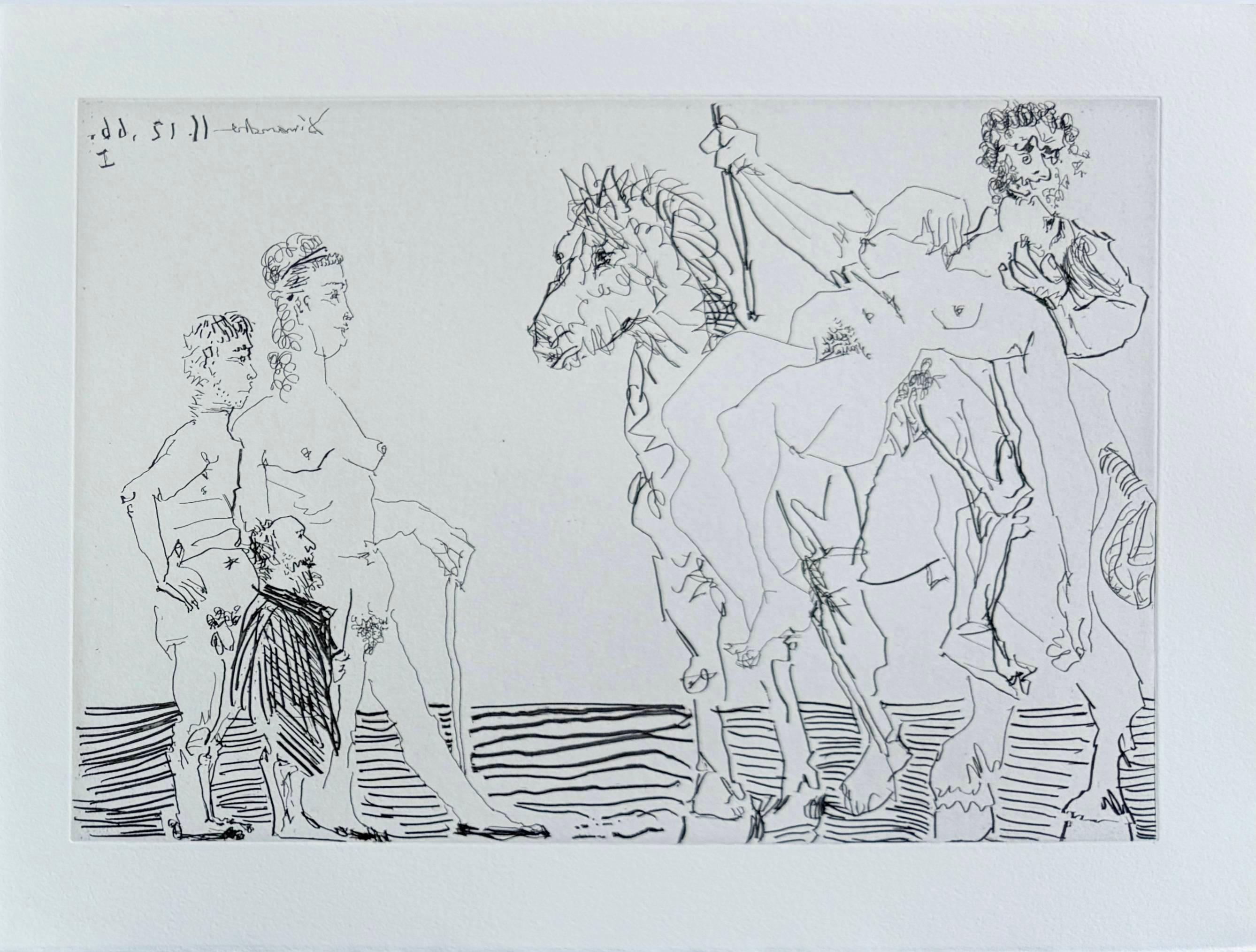 Le cocu magnifique - Moderne Print par Pablo Picasso
