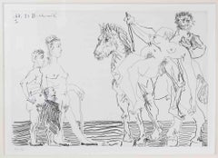 Le Cocu Magnifique - Etching by Pablo Picasso - 1968