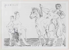 Vintage Le Cocu Magnifique - Etching by Pablo Picasso - 1968