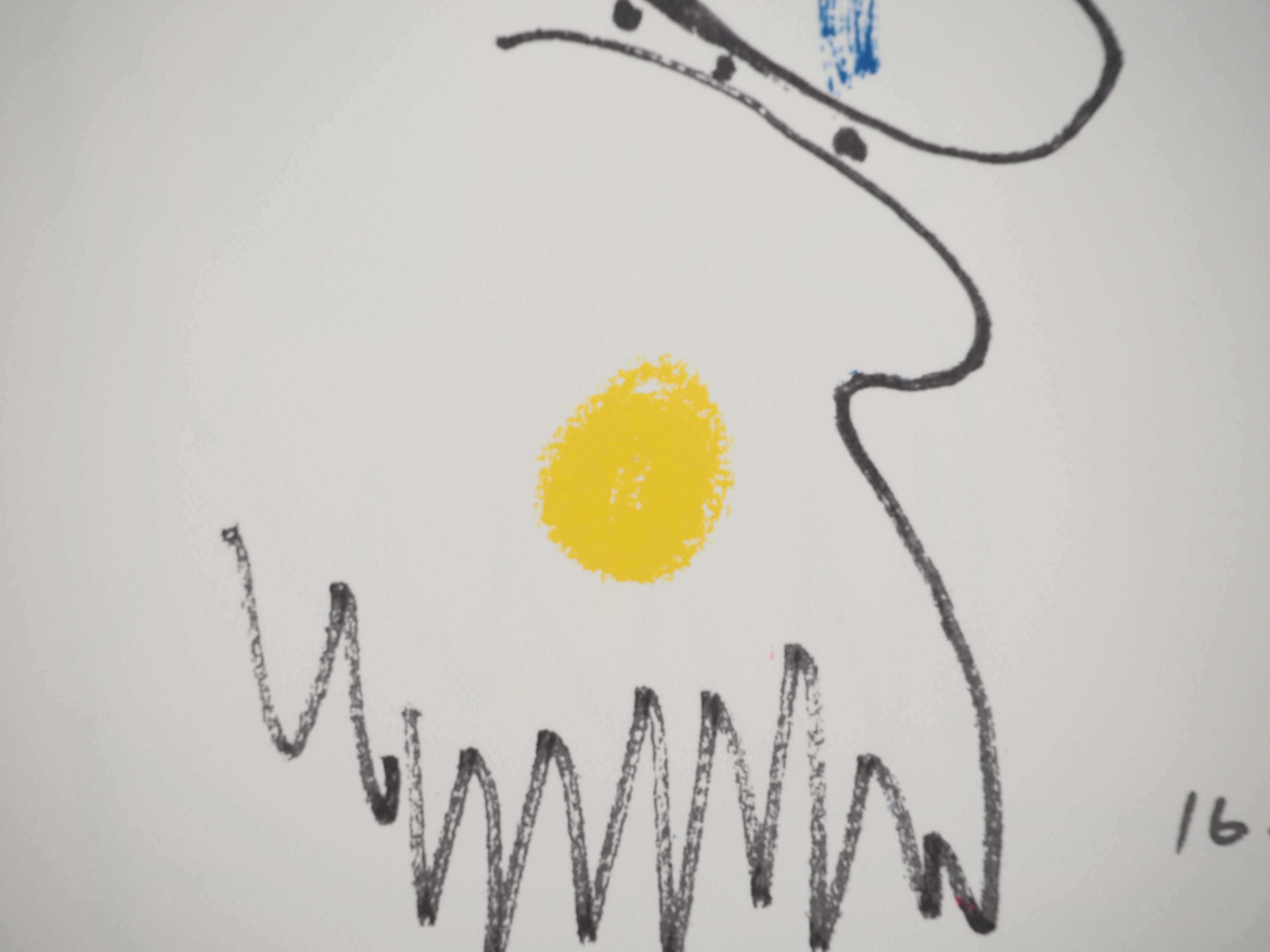 Pablo PICASSO (1881-1973) 
Le Goût du Bonheur, Porträt mit Blau und Rot, 1964

Lithographie
Vorzeichenlos
Gedrucktes Datum auf dem Schild
Auf Vellum 32,5 x 25 cm (ca. 12,6 x 9,8 in)

INFORMATION : Erstellt für die Mappe 