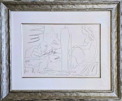 Le Peintre et Son Modele from Regard Sur Paris from Regards sur Paris