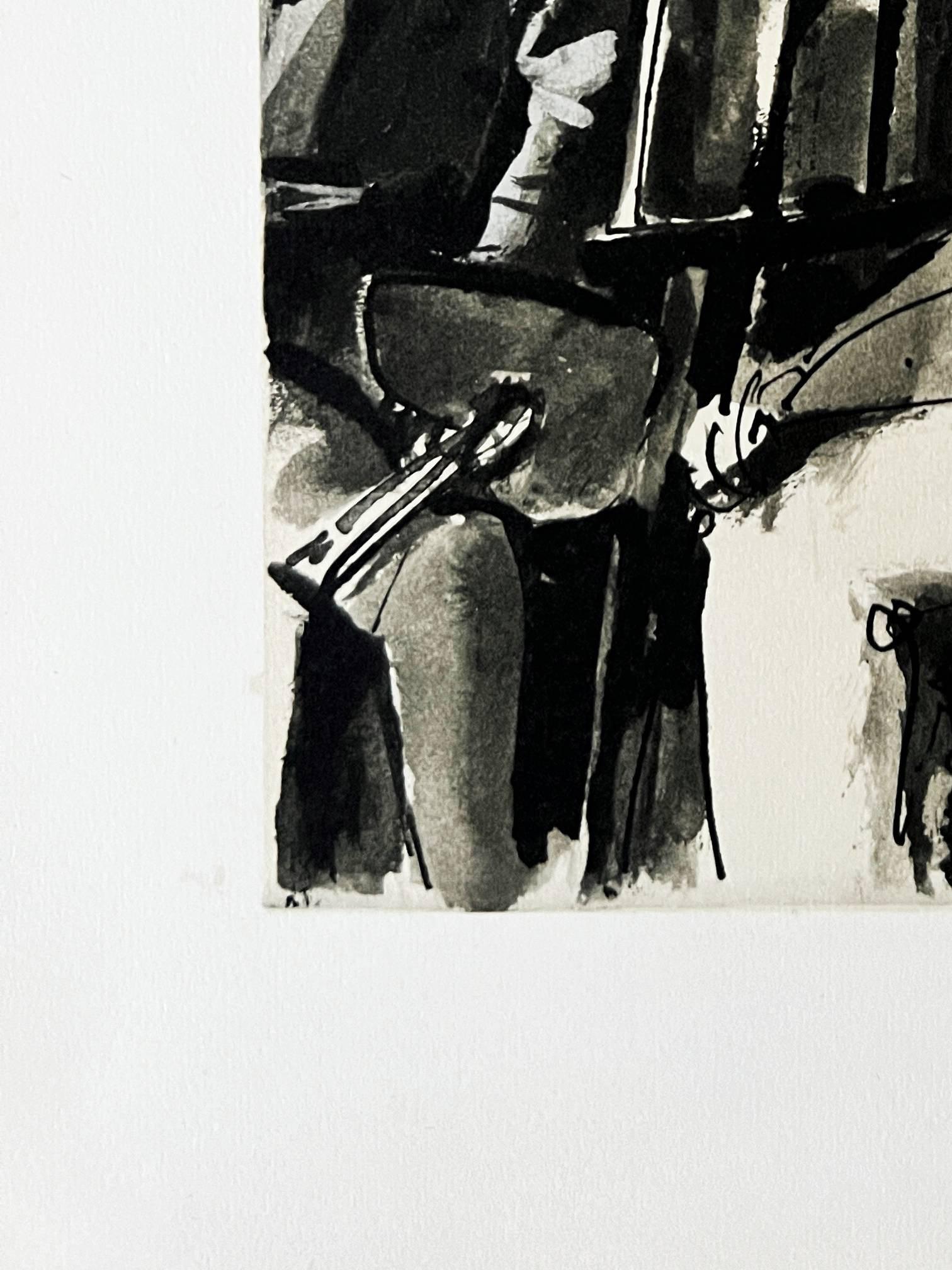 Pablo Picasso (1881-1973) - Der Maler und sein Modell I

Lithographie von 1954.

Abmessungen des Werks: 35,5 x 26,5 cm

Verlag: Tériade, Paris.

Das Werk ist in ausgezeichnetem Zustand.

Schneller und sicherer Versand.