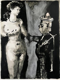 Le Peintre et son Modèle II
