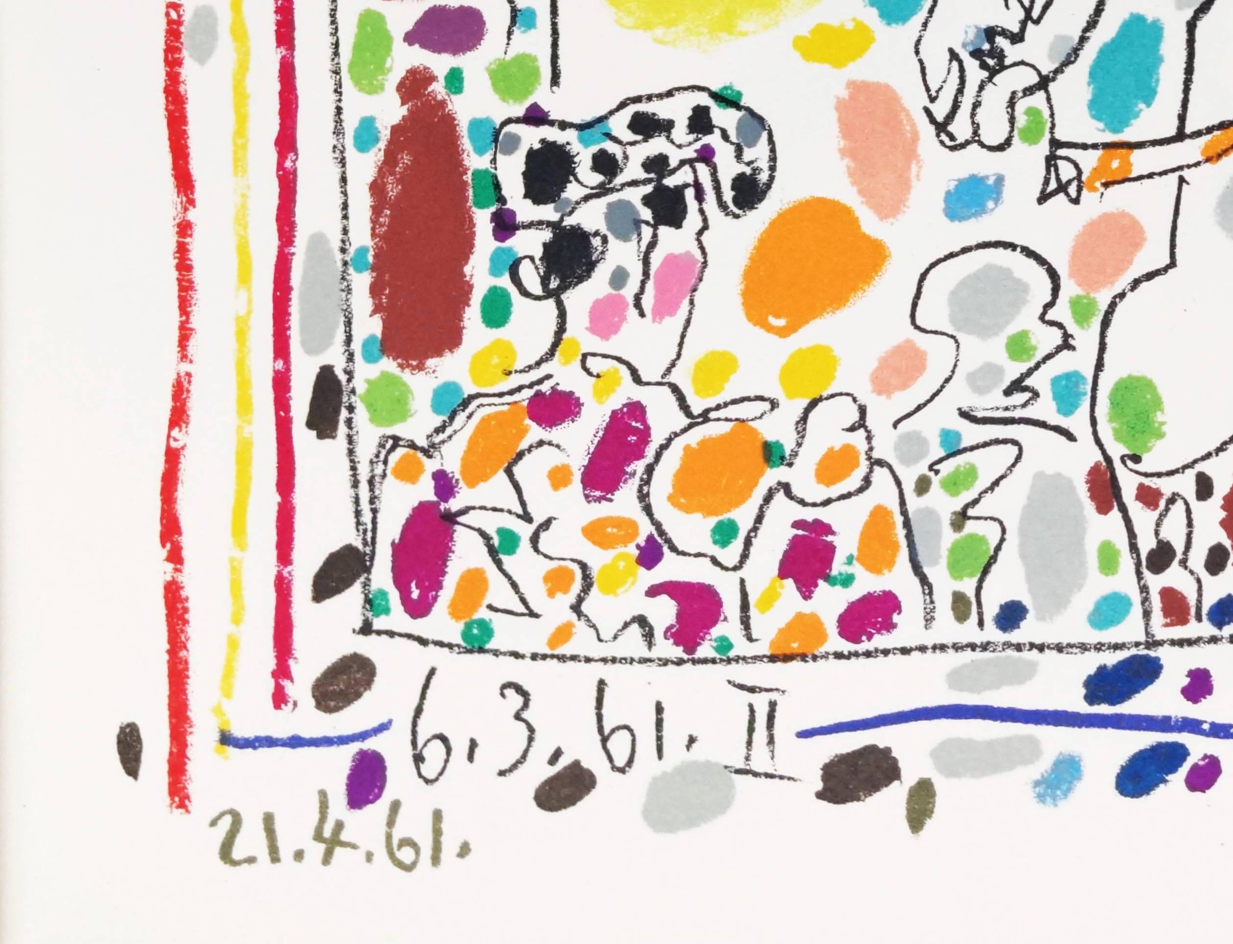 Le Picador - Beige Print par Pablo Picasso