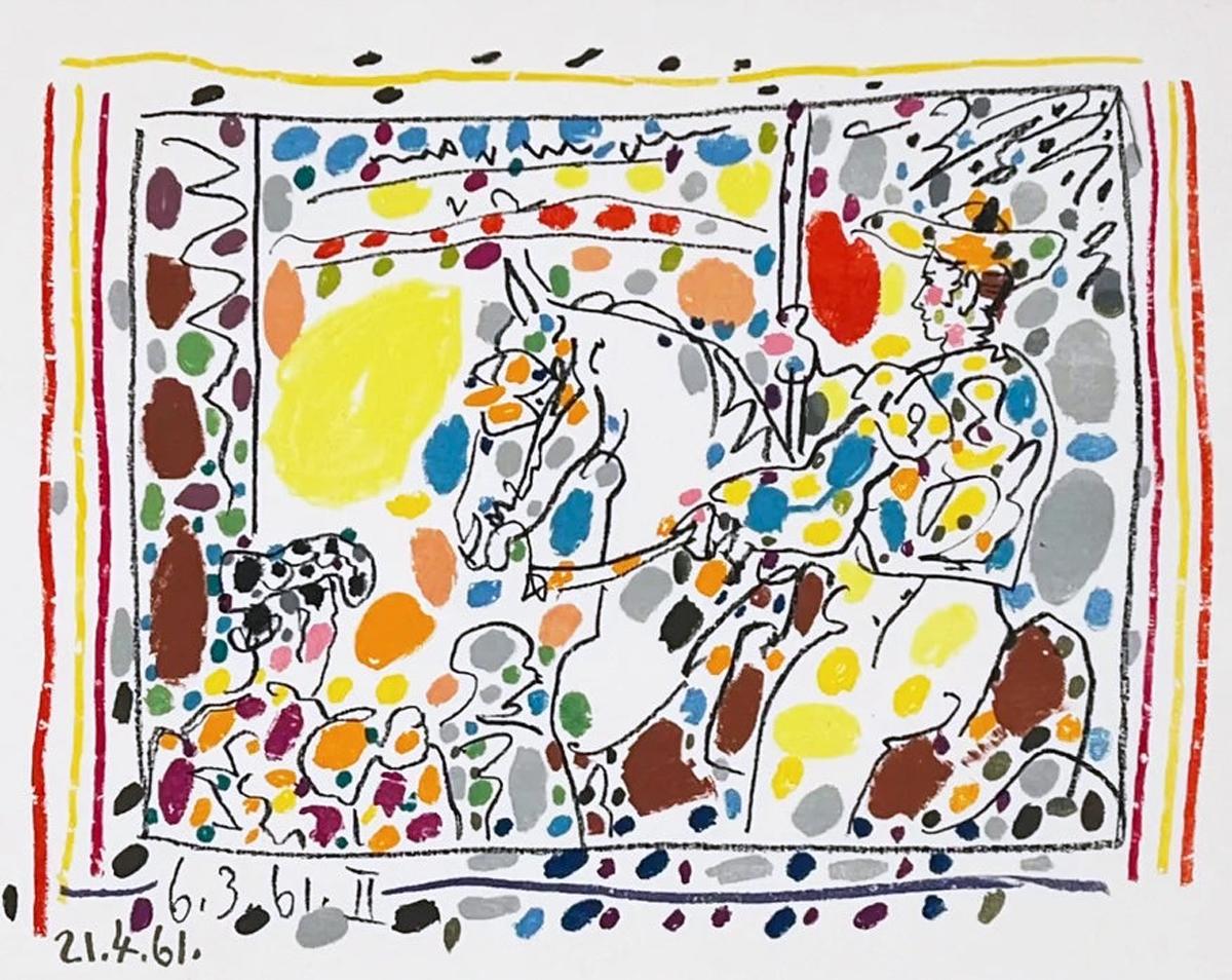 Le Picador (II), da A Los Toros Avec Picasso