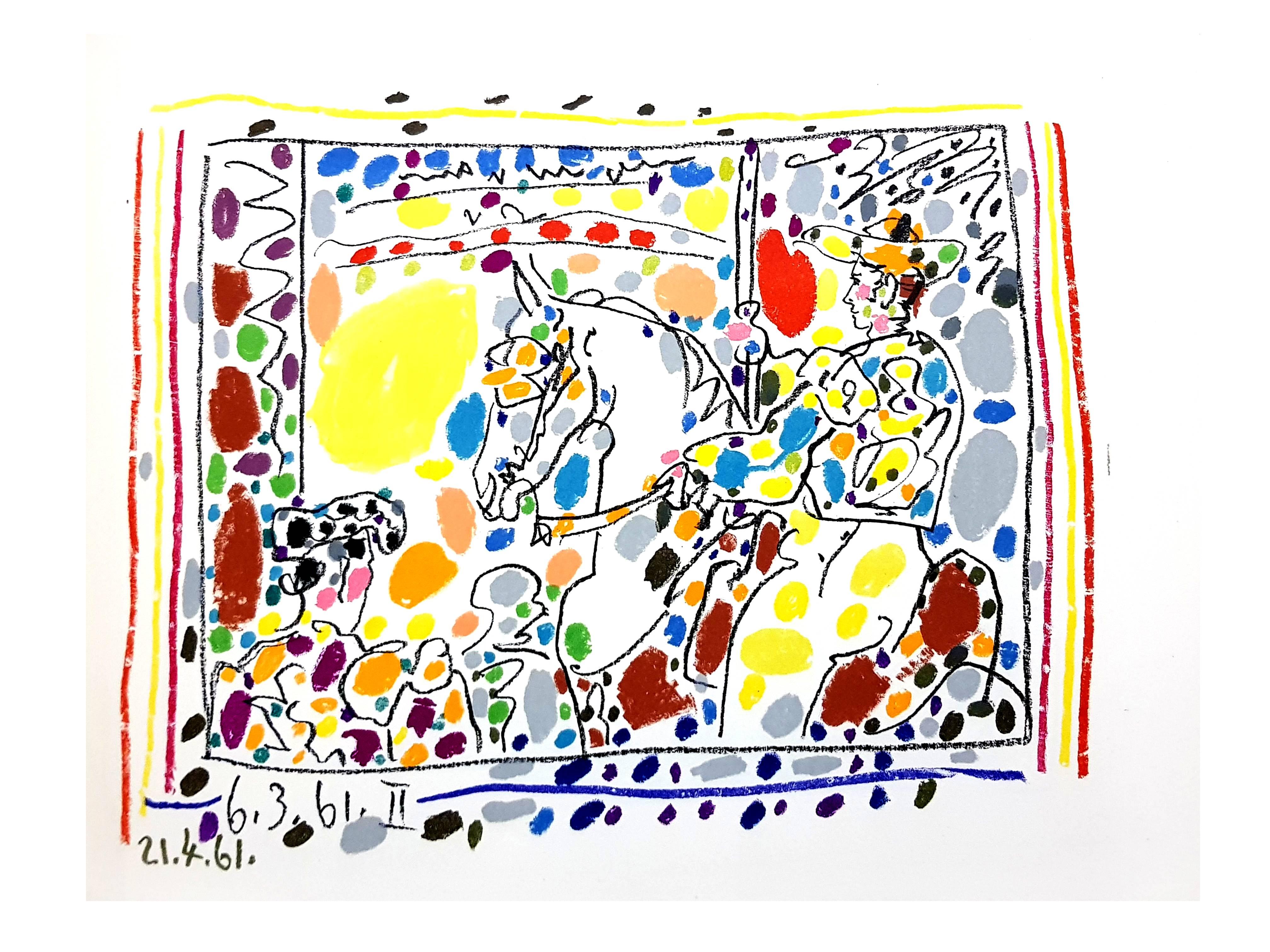 “Le Picador II” from the book Sabartés - Print by Pablo Picasso