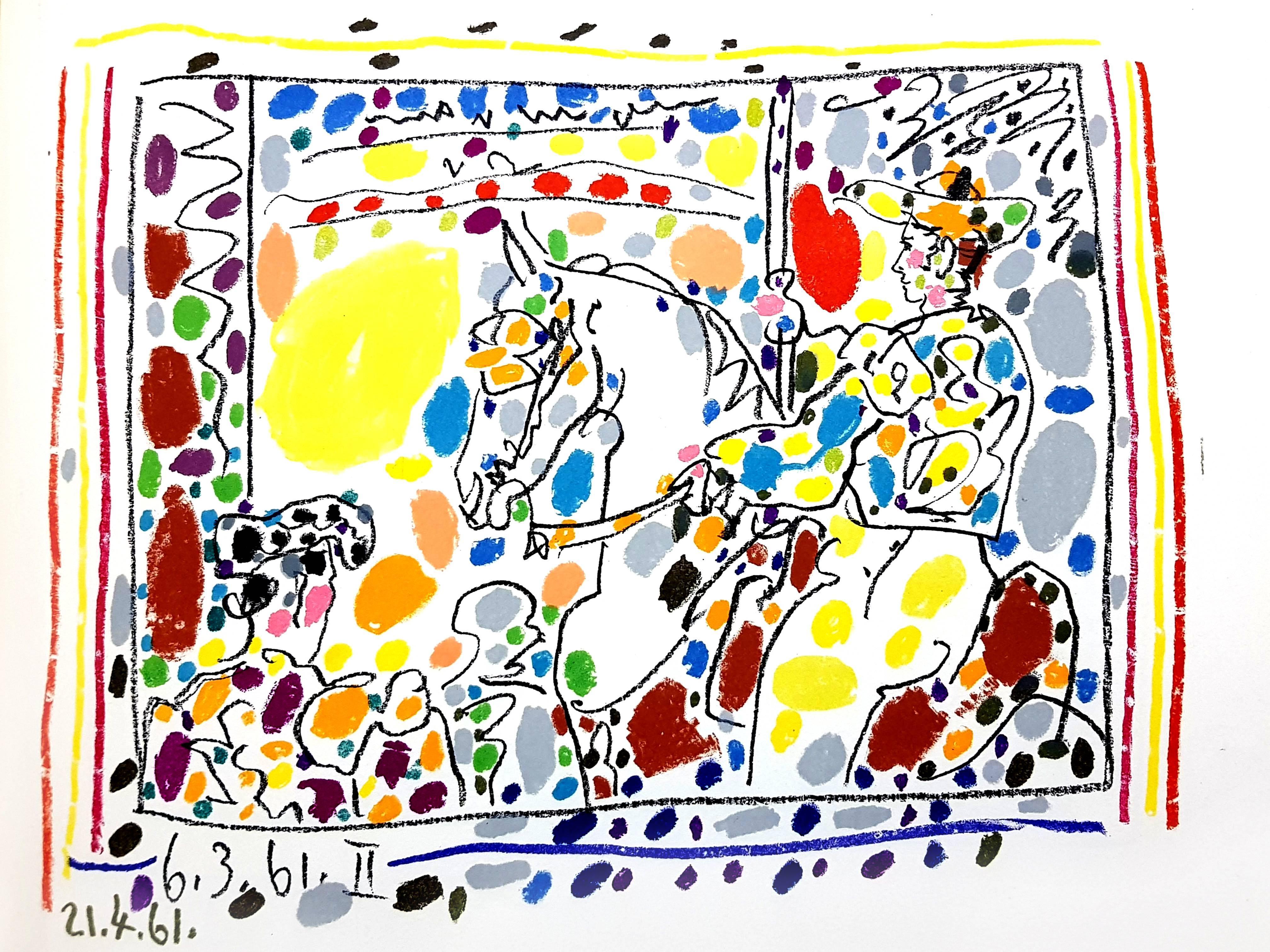 Pablo Picasso Animal Print - “Le Picador II” from the book Sabartés